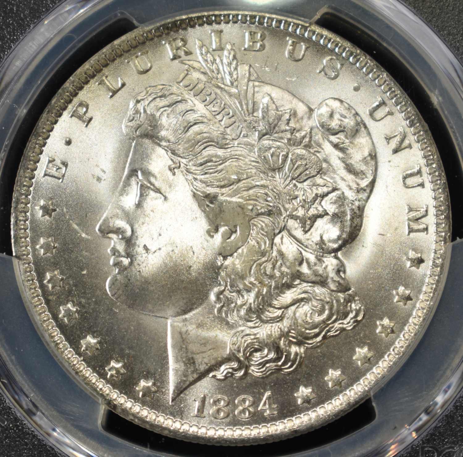 1884-O MORGAN DOLLAR PCGS MS-64