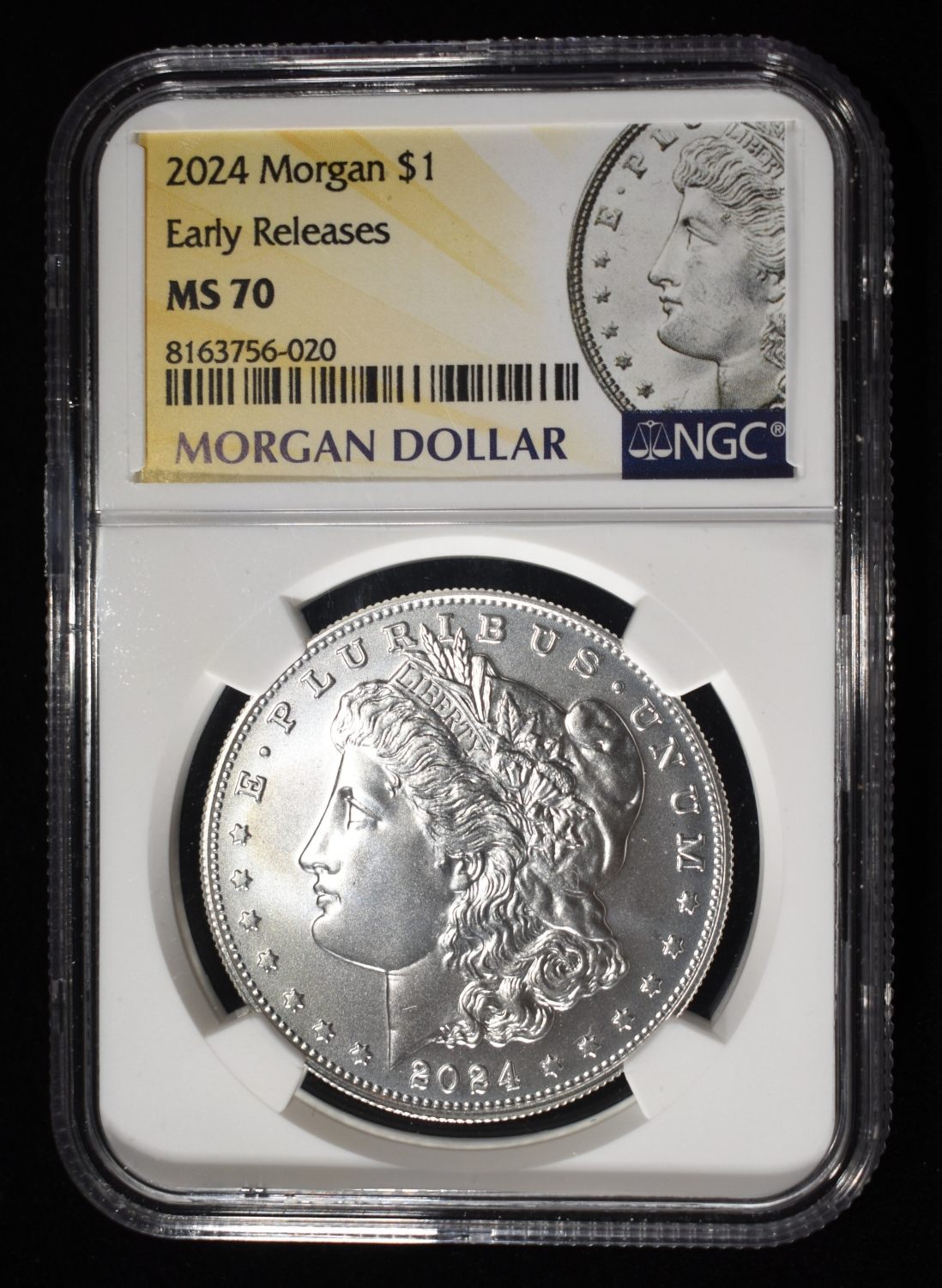2024 MORGAN DOLLAR NGC MS70 EARLY RELEASES