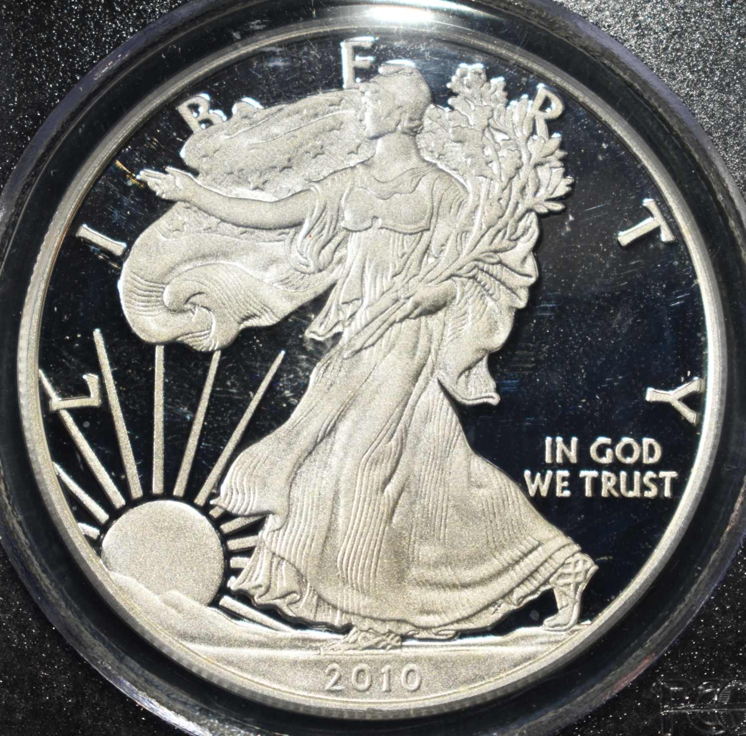 2010-W AMERICAN SILVER EAGLE PCGS PR70 DCAM
