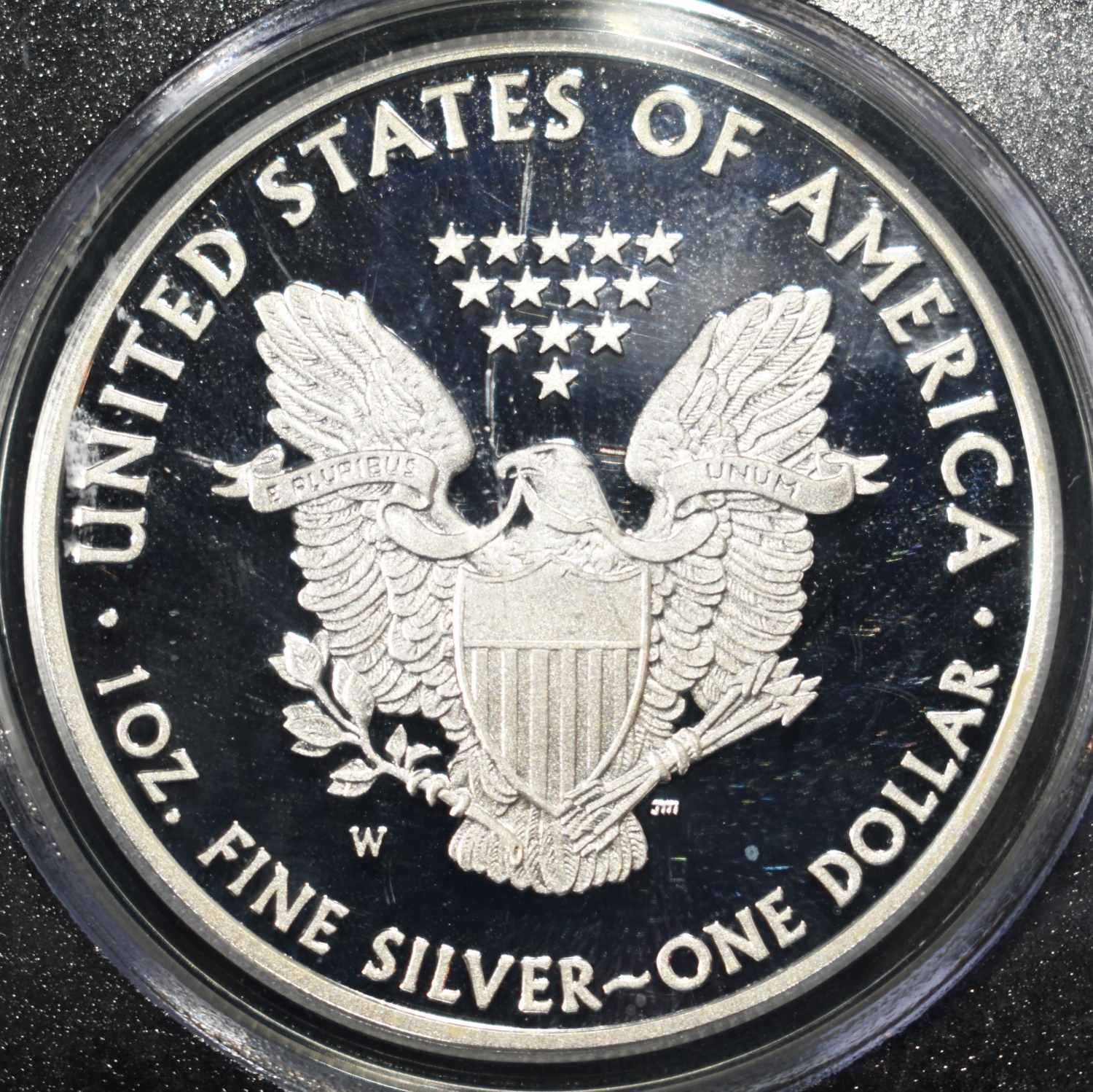 2010-W AMERICAN SILVER EAGLE PCGS PR70 DCAM