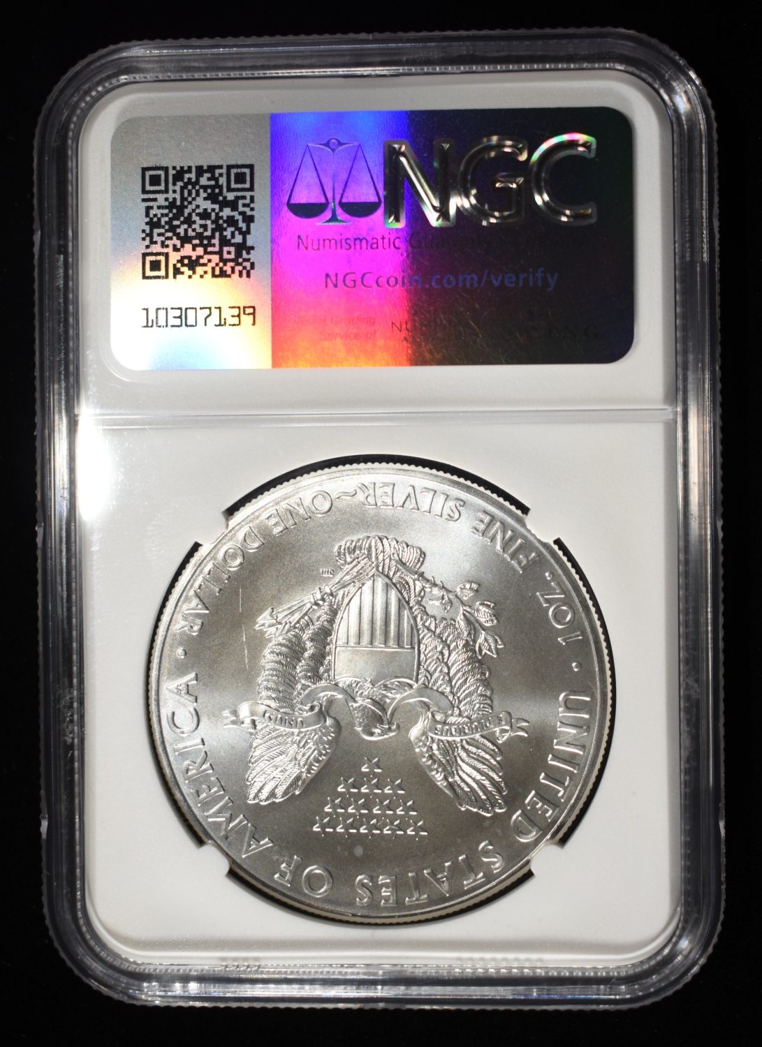 2013 AMERICAN SILVER EAGLE NGC MS69