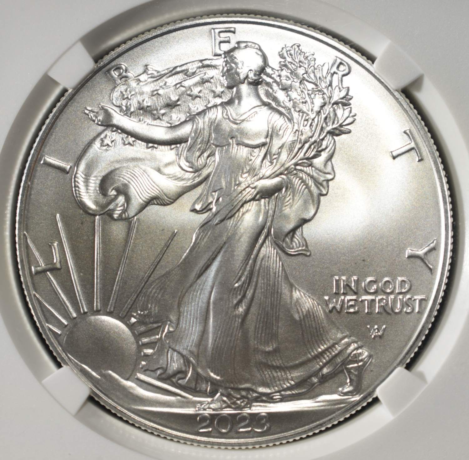 2023 AMERICAN SILVER EAGLE NGC MS70