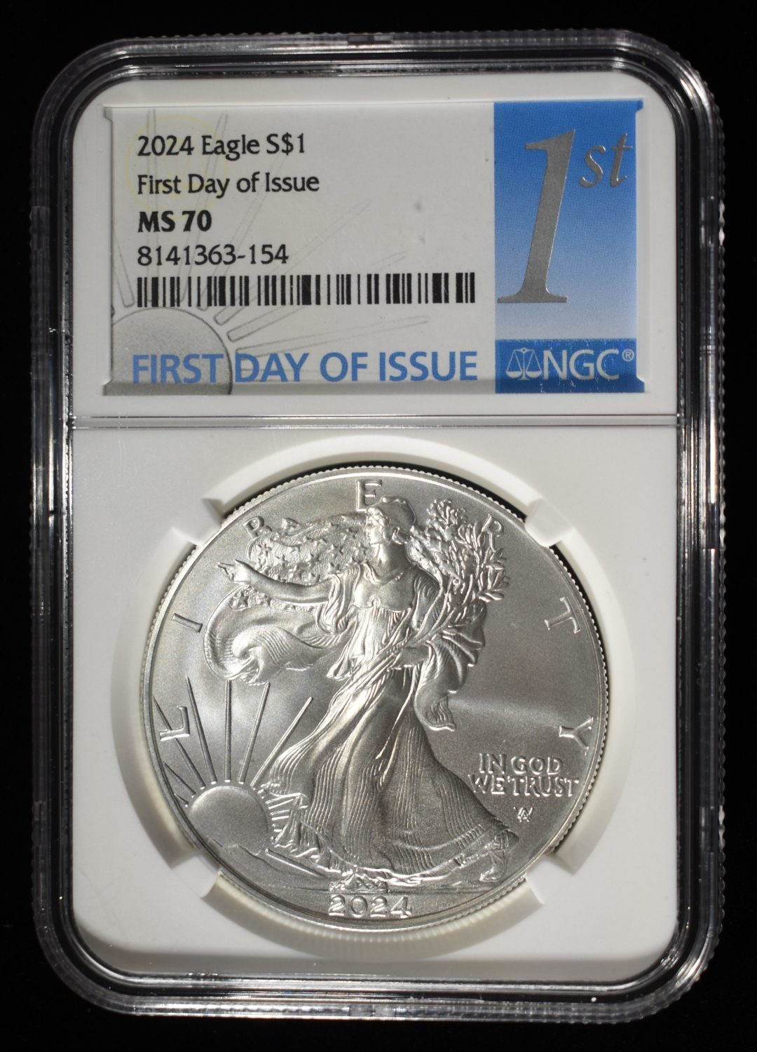 2024 AMERICAN SILVER EAGLE NGC MS70