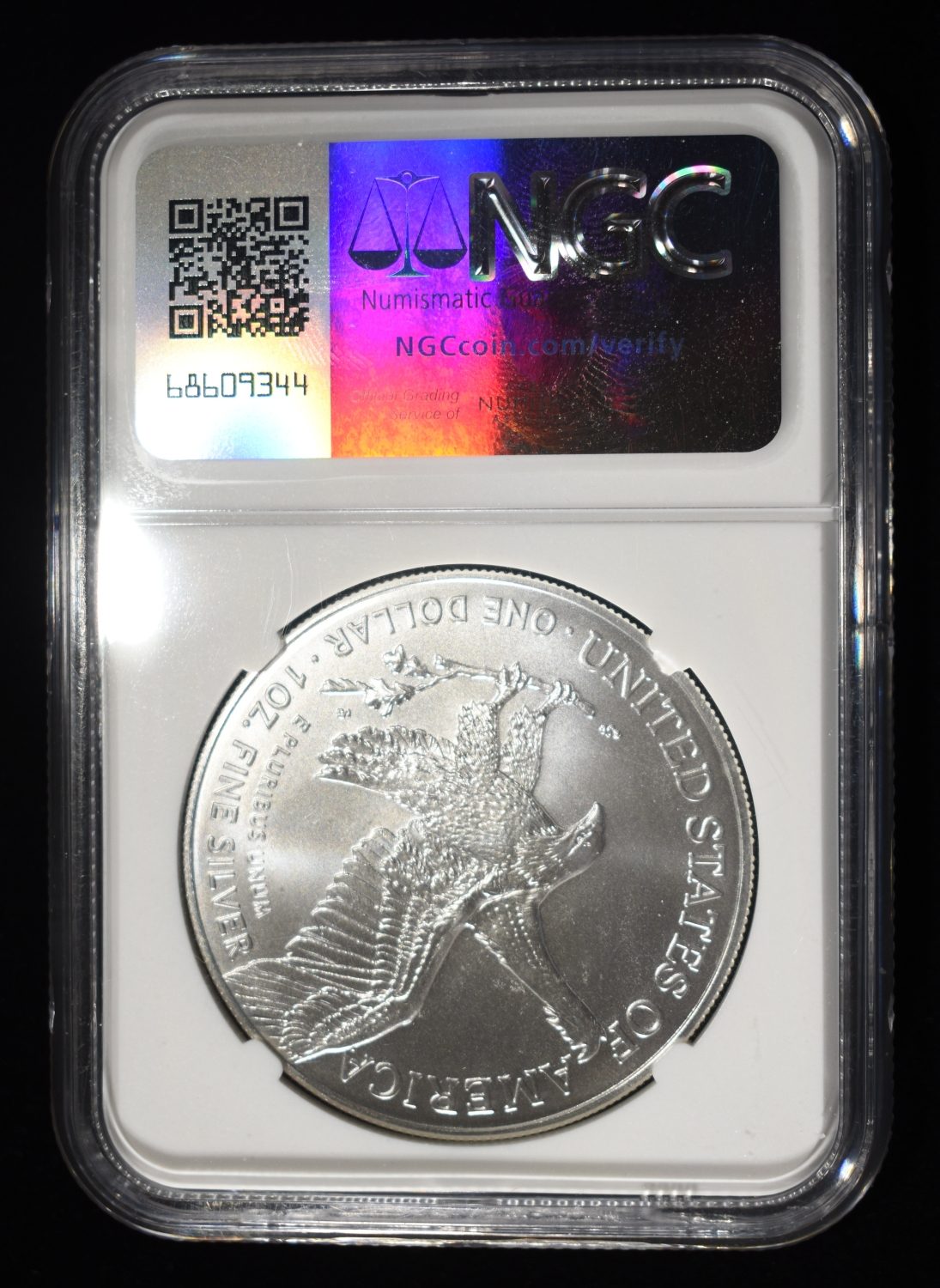 2024 AMERICAN SILVER EAGLE NGC MS70