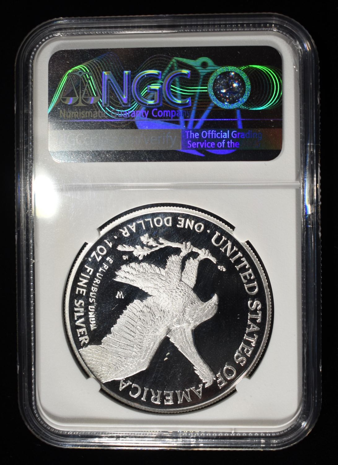 2025 W AMERICAN SILVER EAGLE PF 70 ULTRA CAMEO NGC