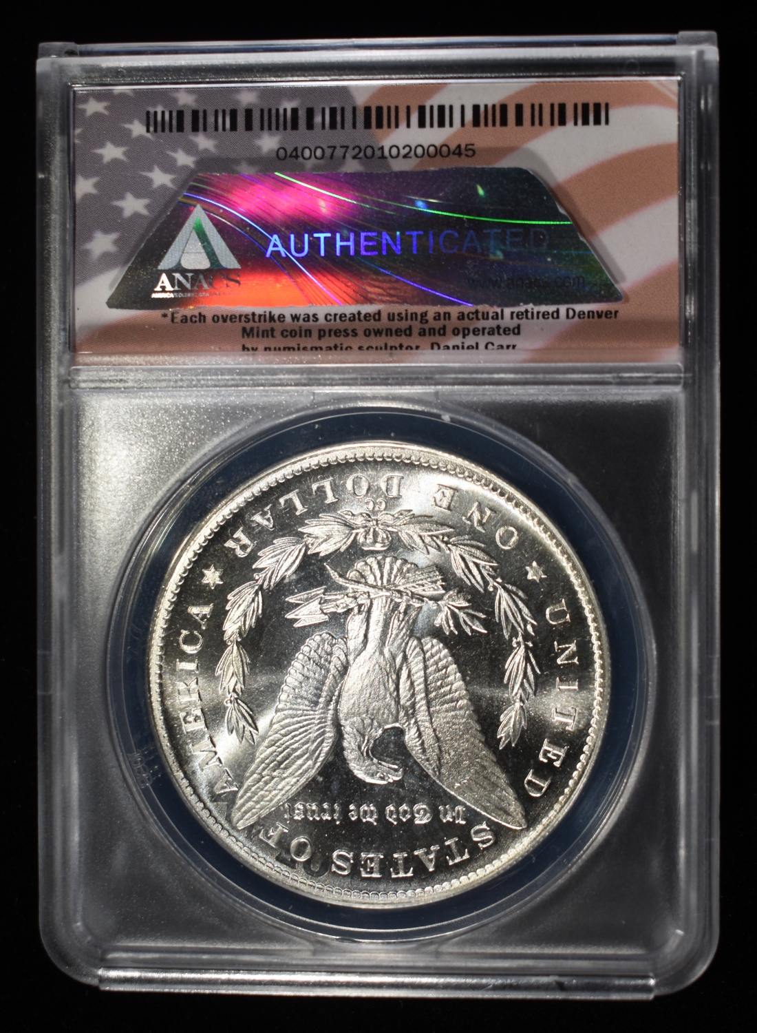 2021-CC CONCEPT DOLLAR 1 OZ .999 ANACS MS69