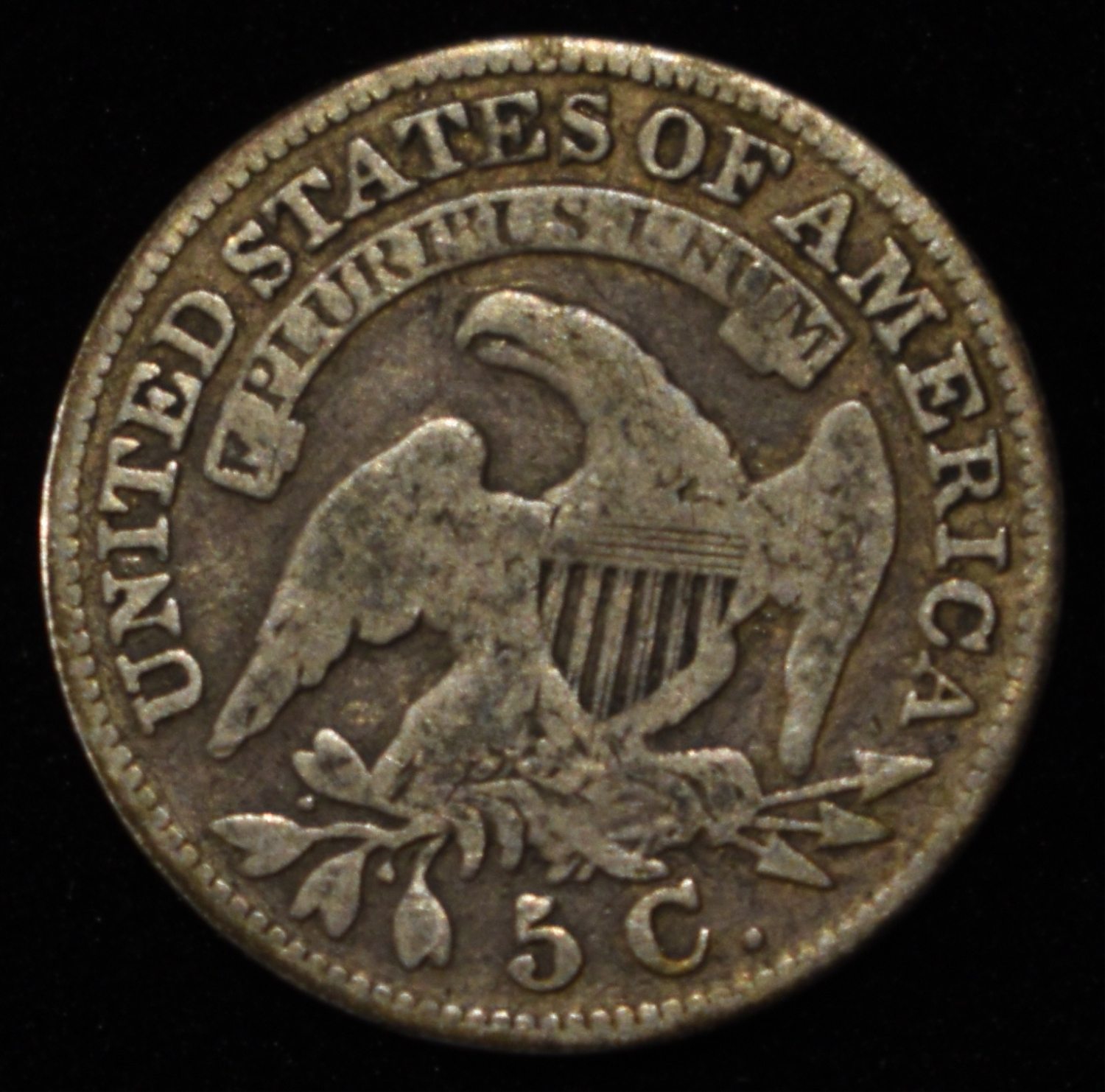 1830 CAPPED BUST HALF DIME