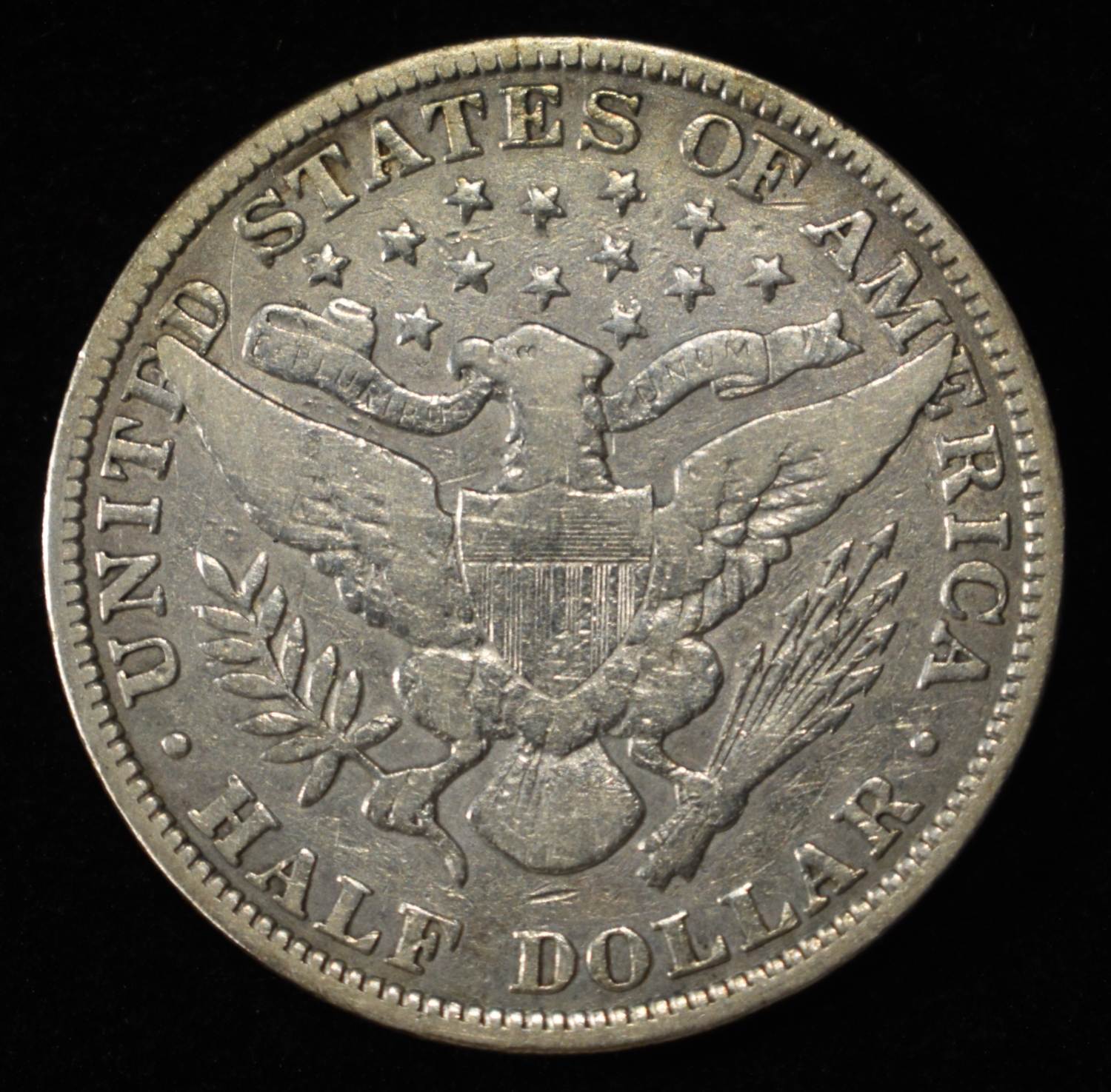 1910 BARBER HALF DOLLAR FINE