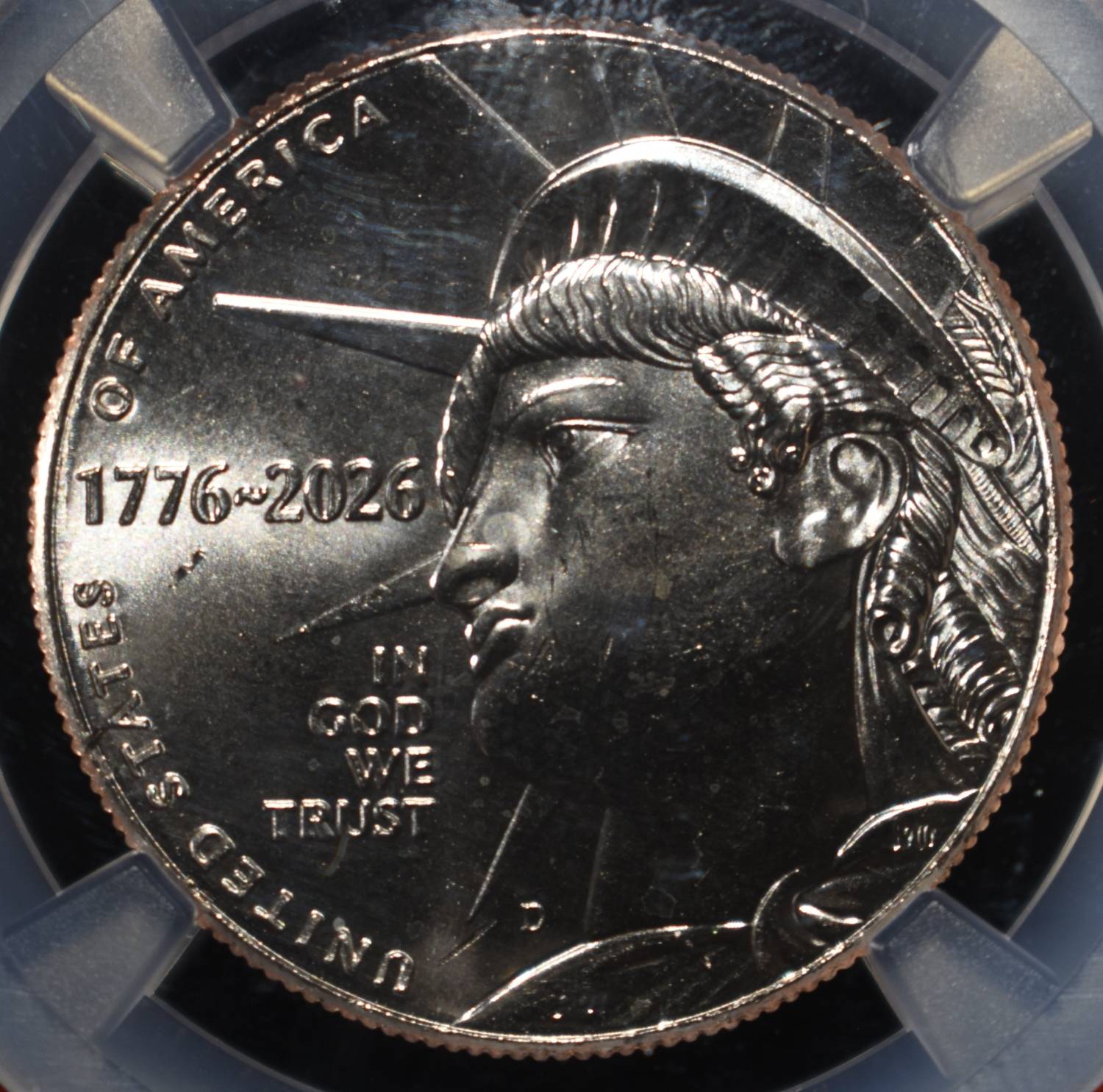 1776-2026-D HALF DOLLAR ENDURING LIBERTY NGC MS65