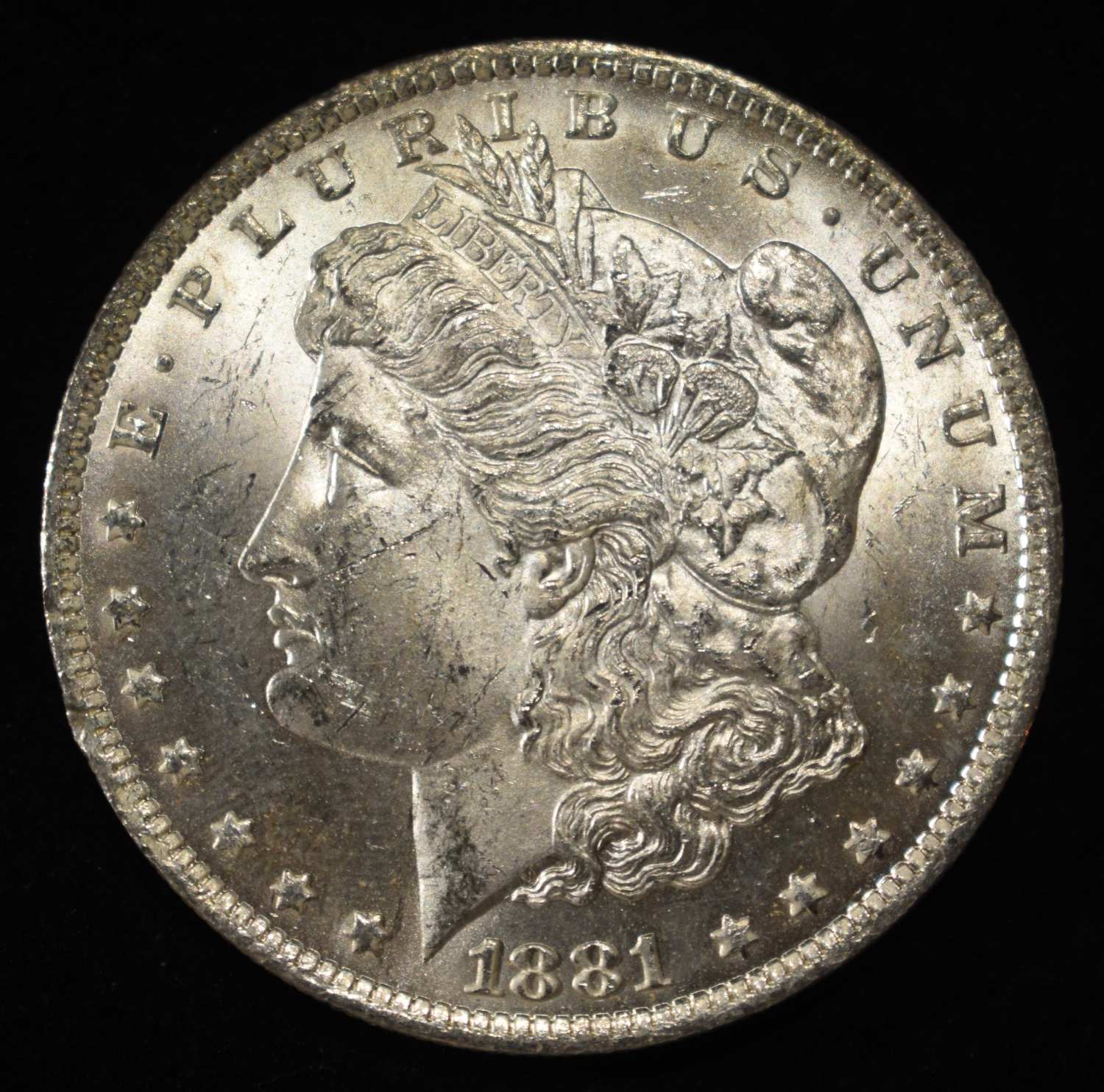 1881-O MORGAN DOLLAR BU