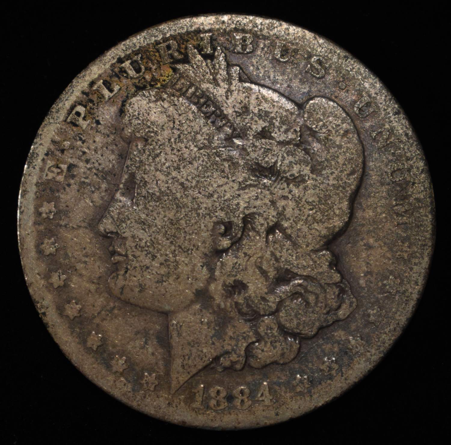 1884-O MORGAN DOLLAR