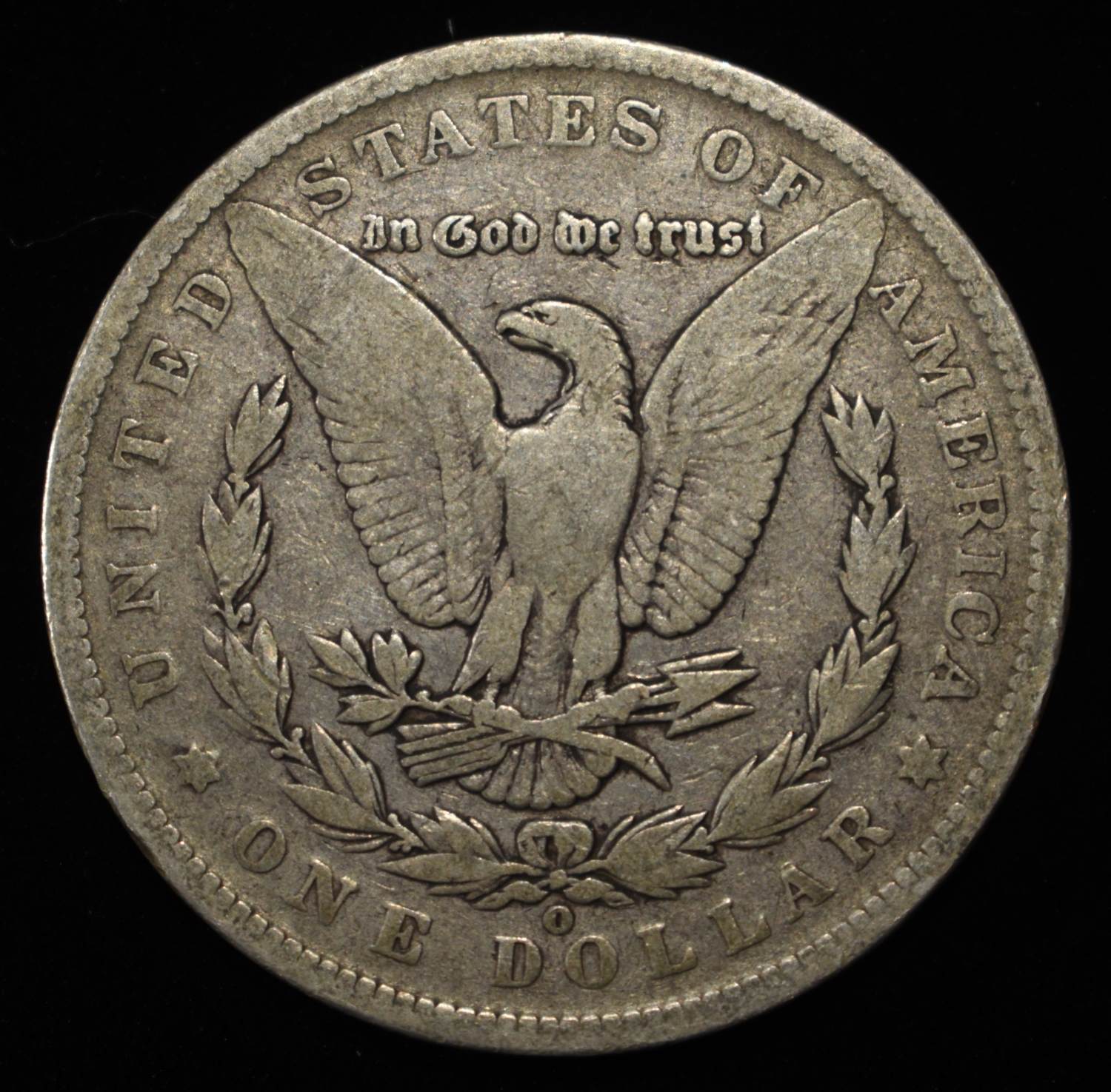 1890-O MORGAN DOLLAR