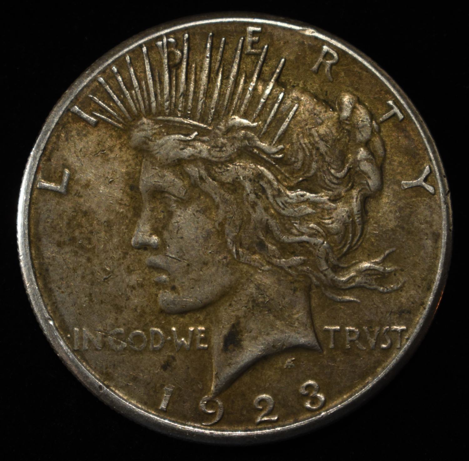 1923-S PEACE DOLLAR