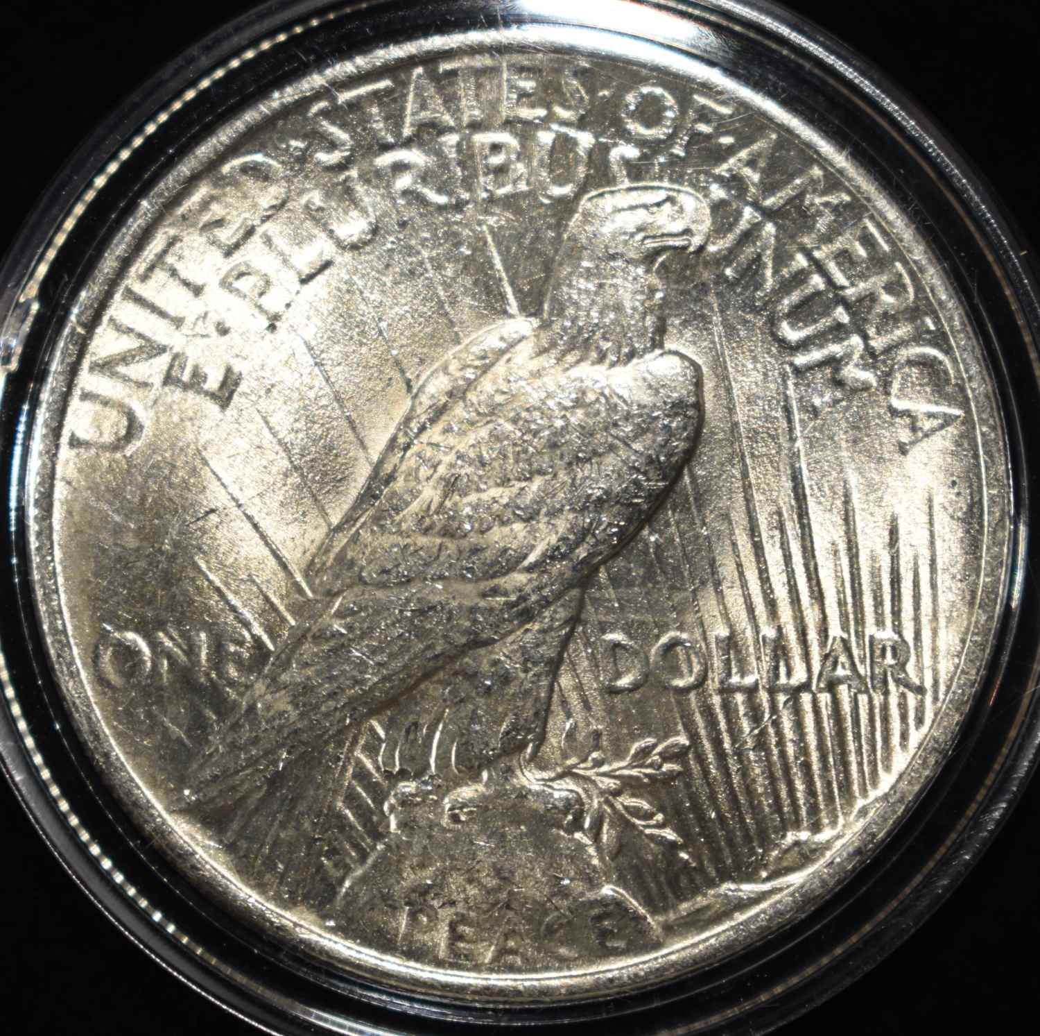1924 PEACE DOLLAR BU