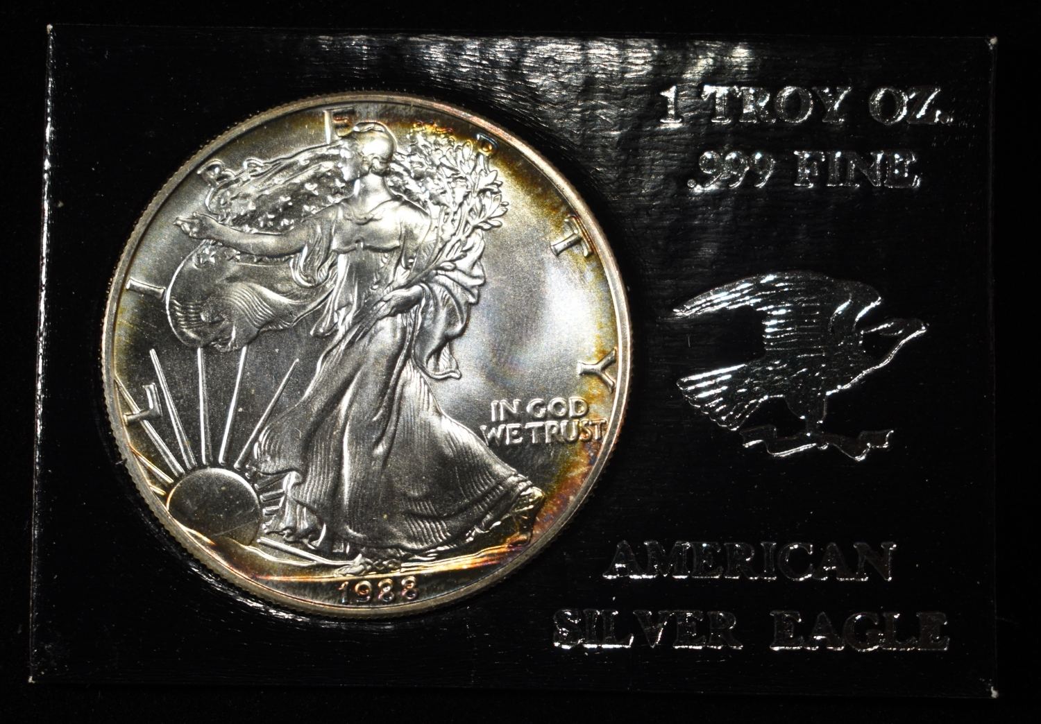1988 AMERICAN SILVER EAGLE