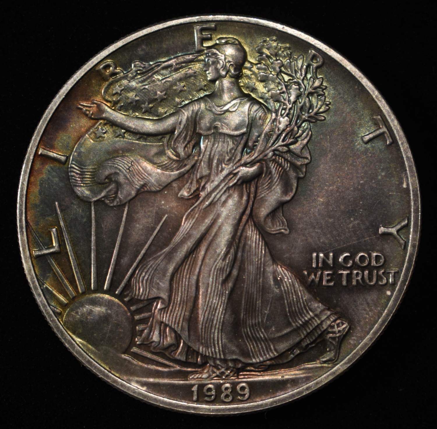 1989 AMERICAN SILVER EAGLE
