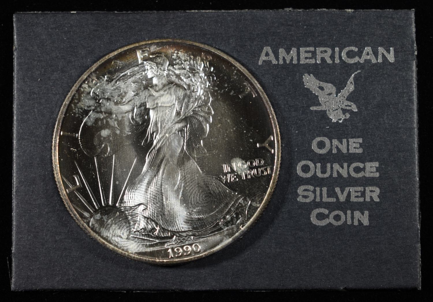 1990 AMERICAN SILVER EAGLE