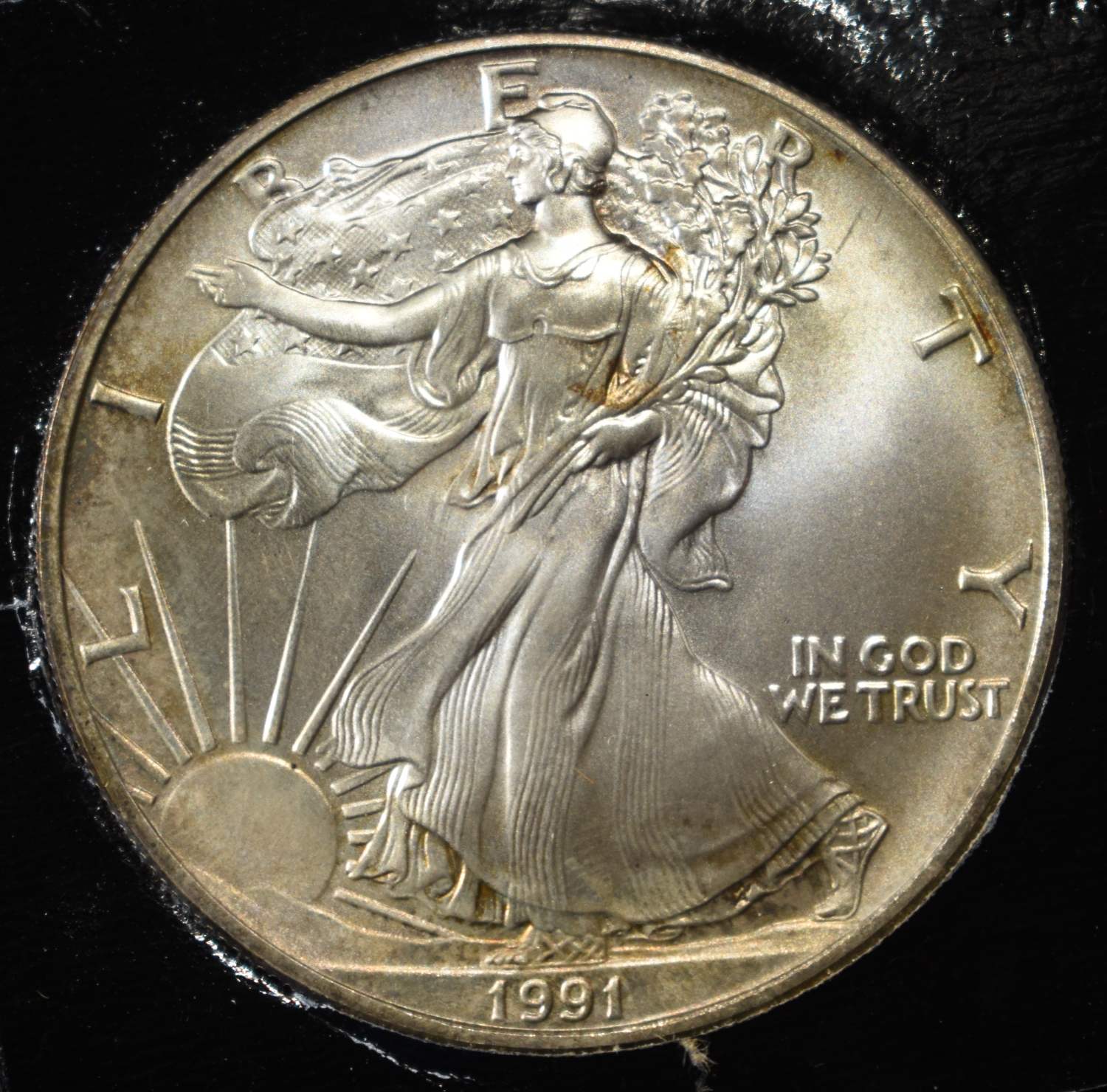 1991 AMERICAN SILVER EAGLE