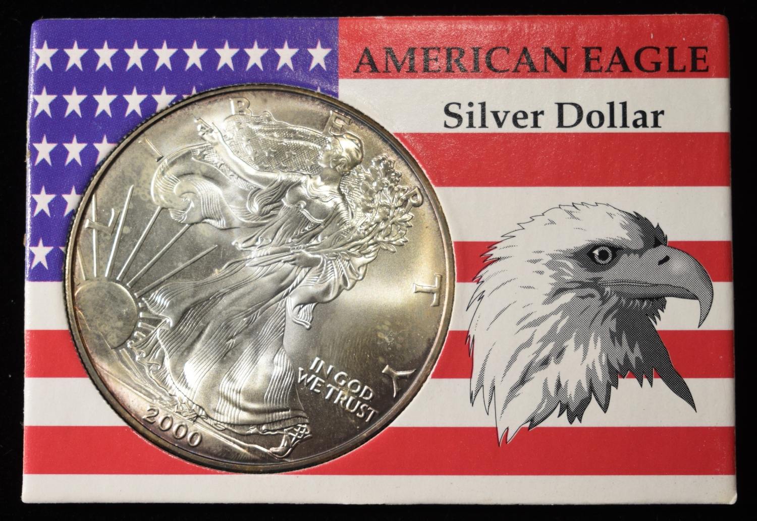 2000 AMERICAN SILVER EAGLE