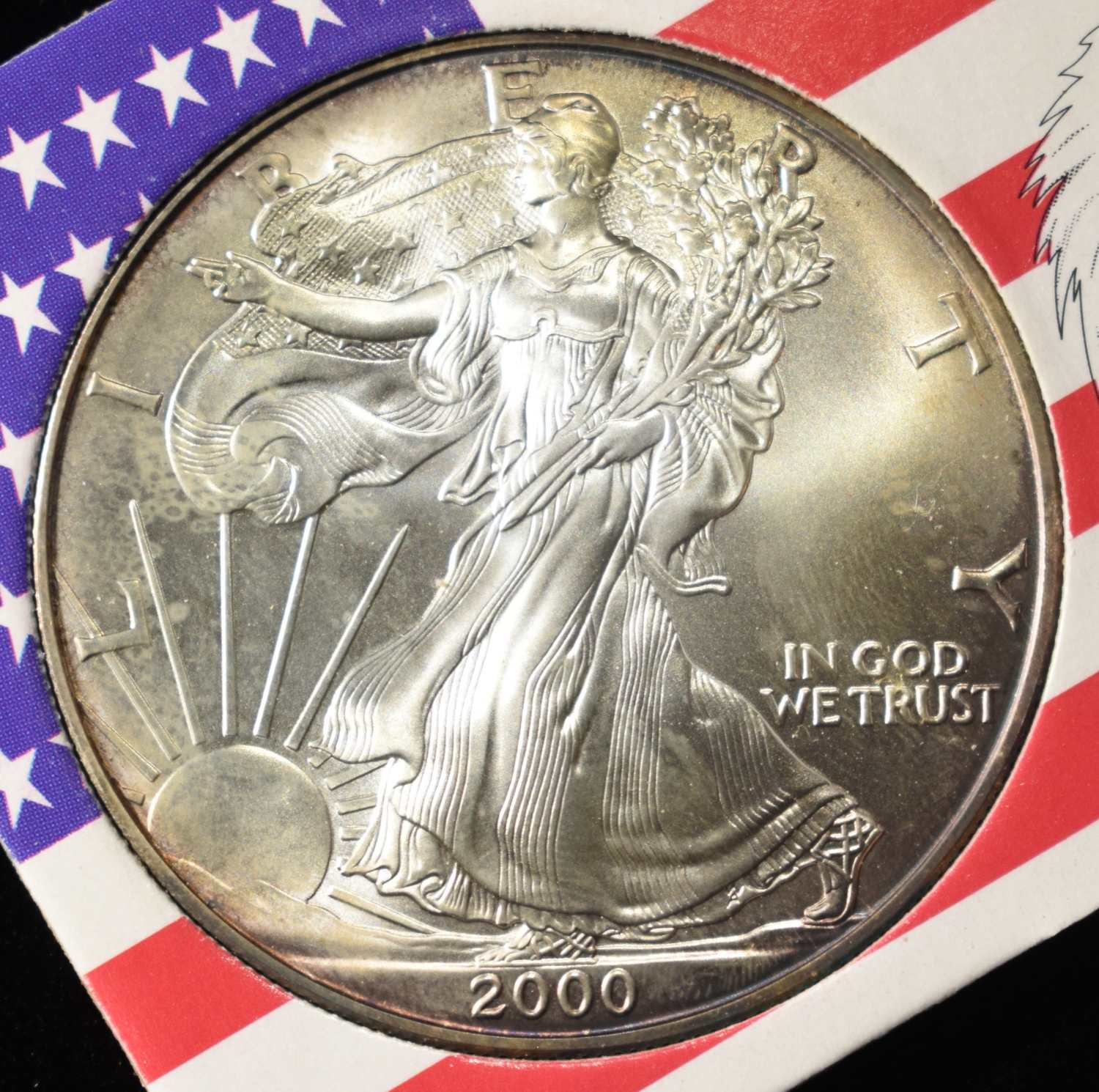 2000 AMERICAN SILVER EAGLE