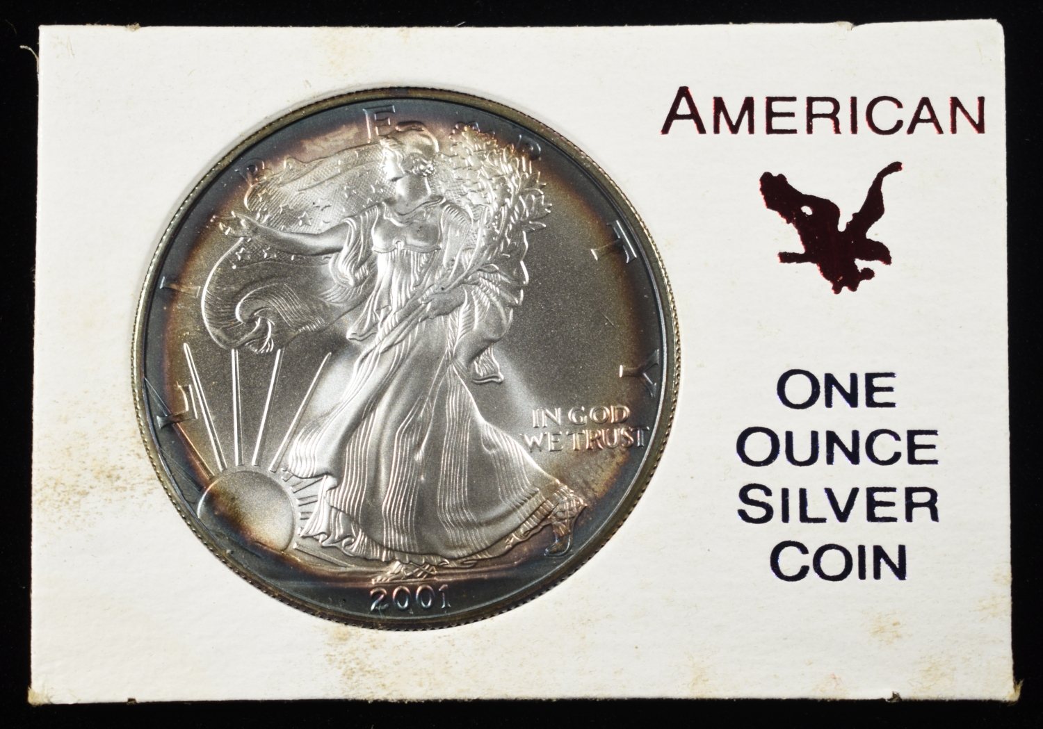 2001 AMERICAN SILVER EAGLE
