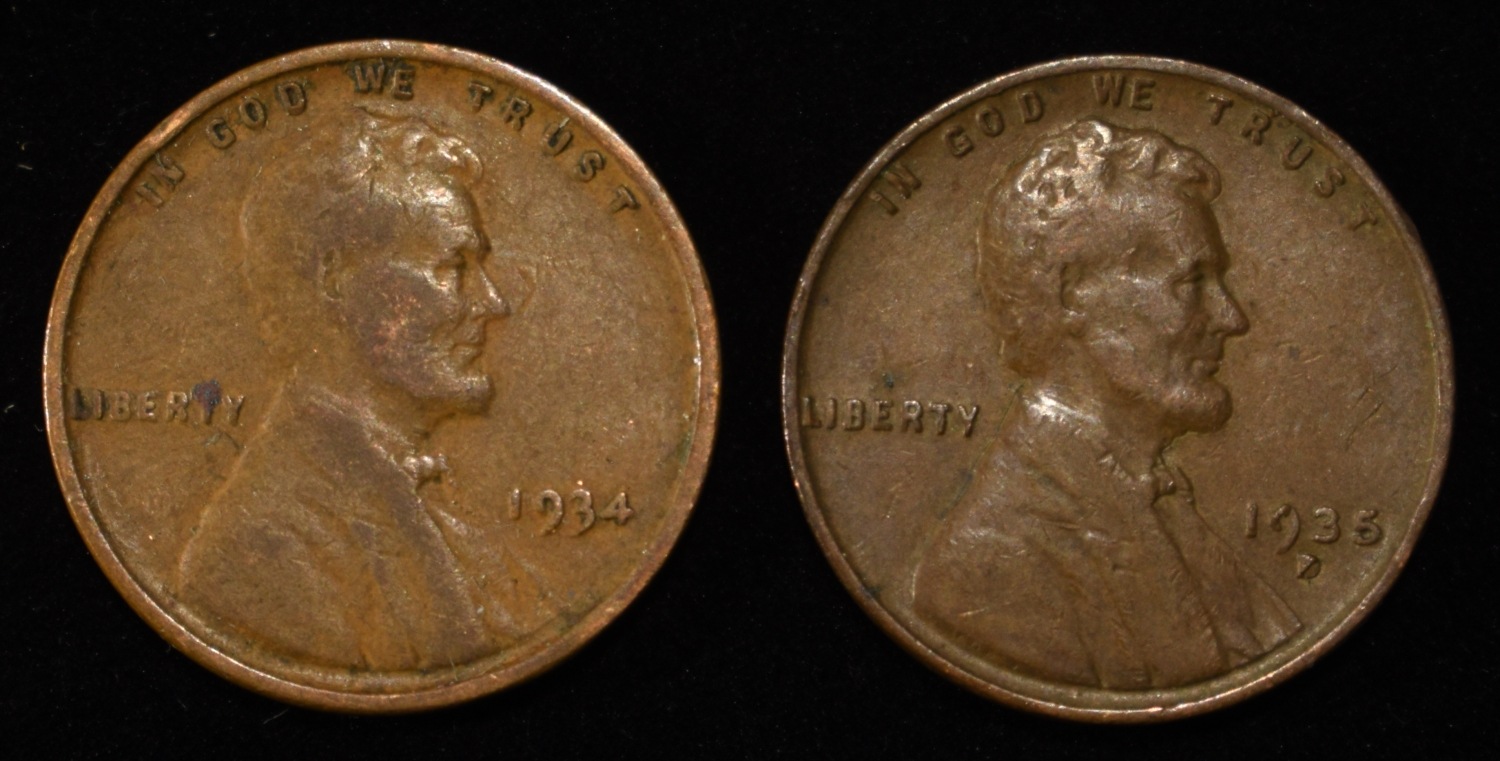 (500) WHEAT CENTS: MIXED DATES