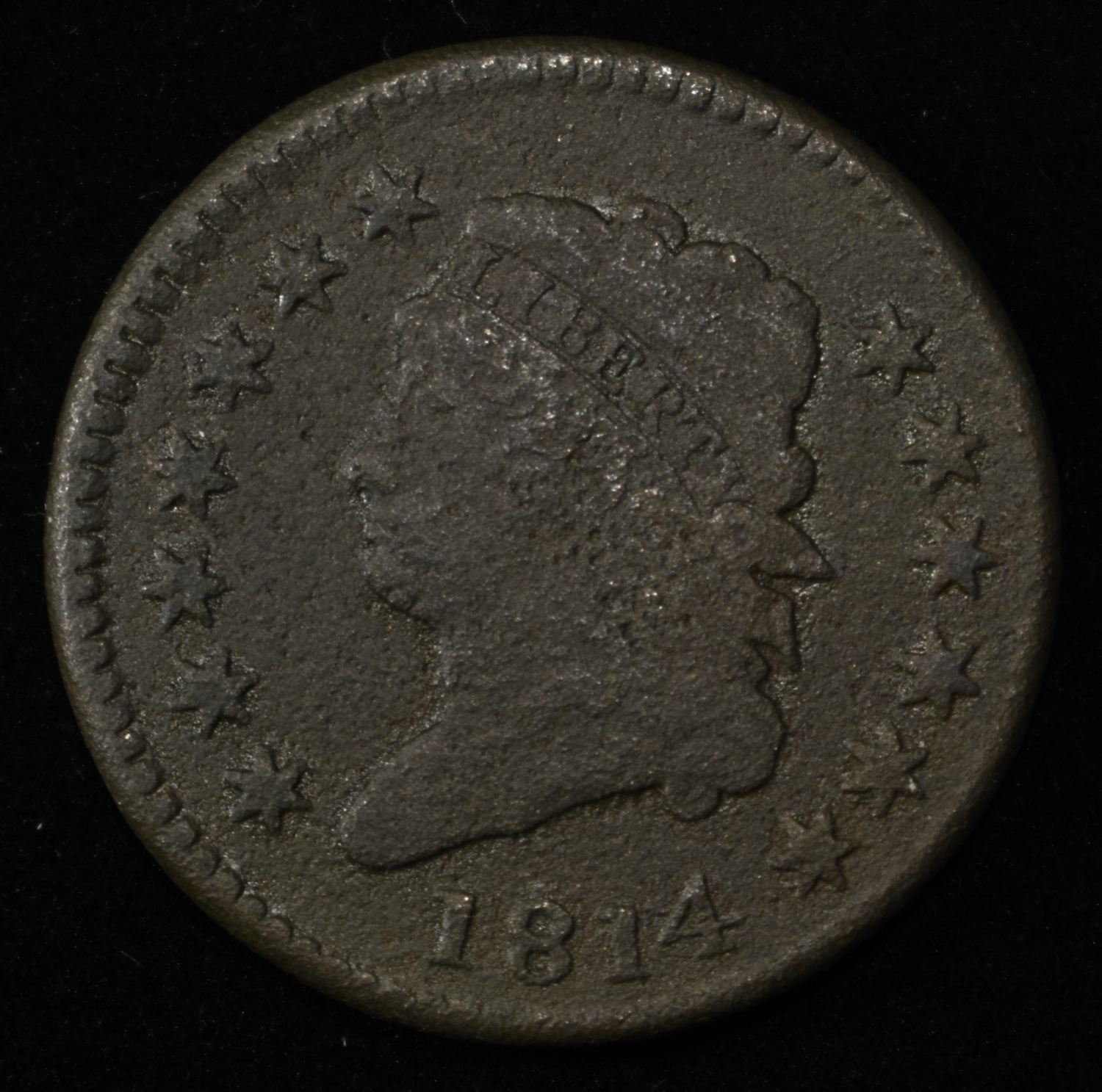 1814 PL4 CLASSIC HEAD LARGE CENT FINE