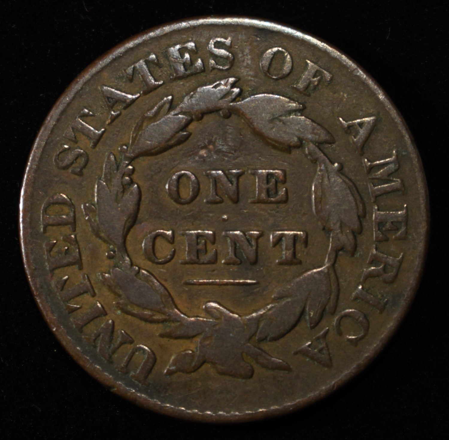 1829 CORONET HEAD LARGE CENT