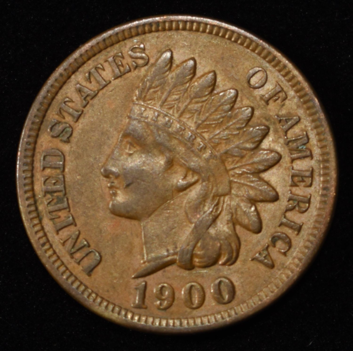 1900 INDIAN HEAD CENT CH BU