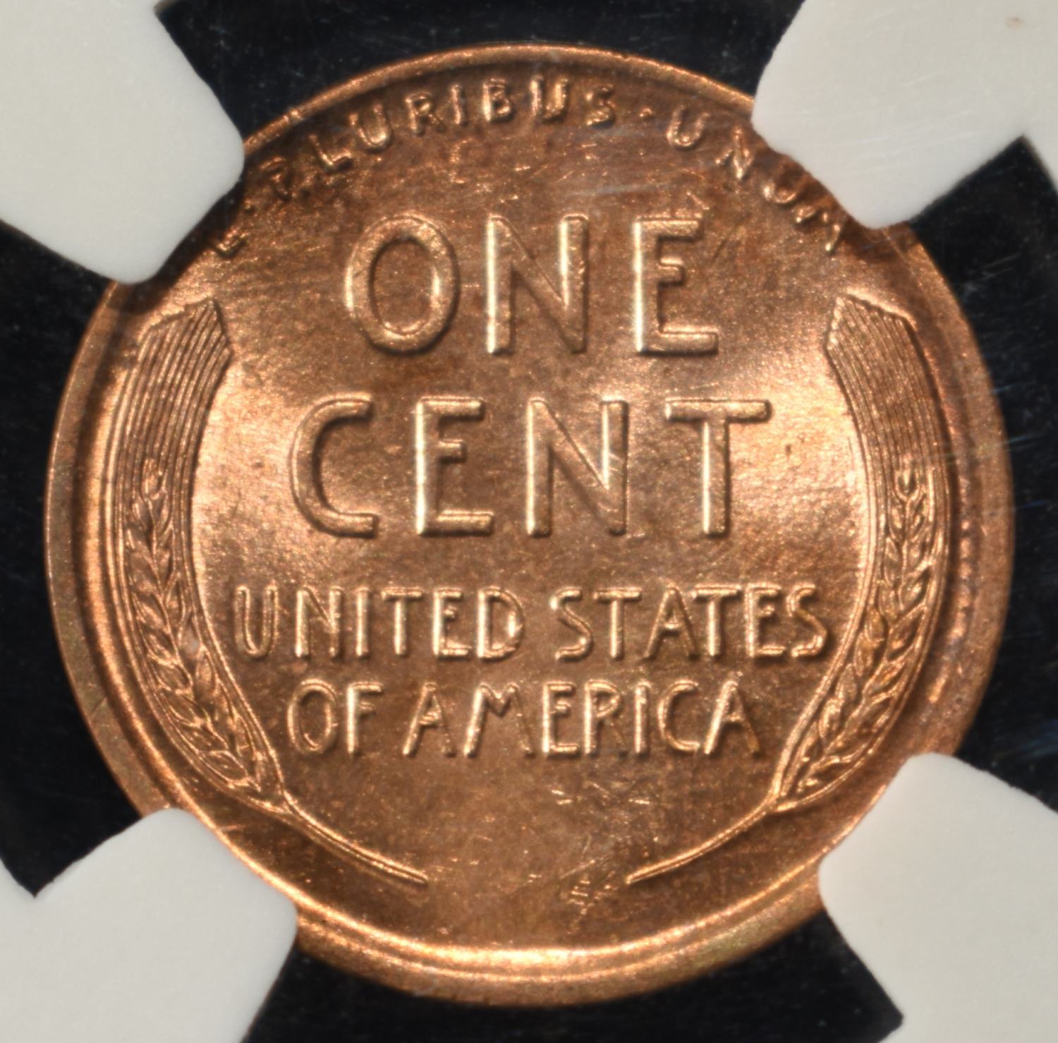 1919 WHEAT CENT PGA SUPERB GEM BU RED