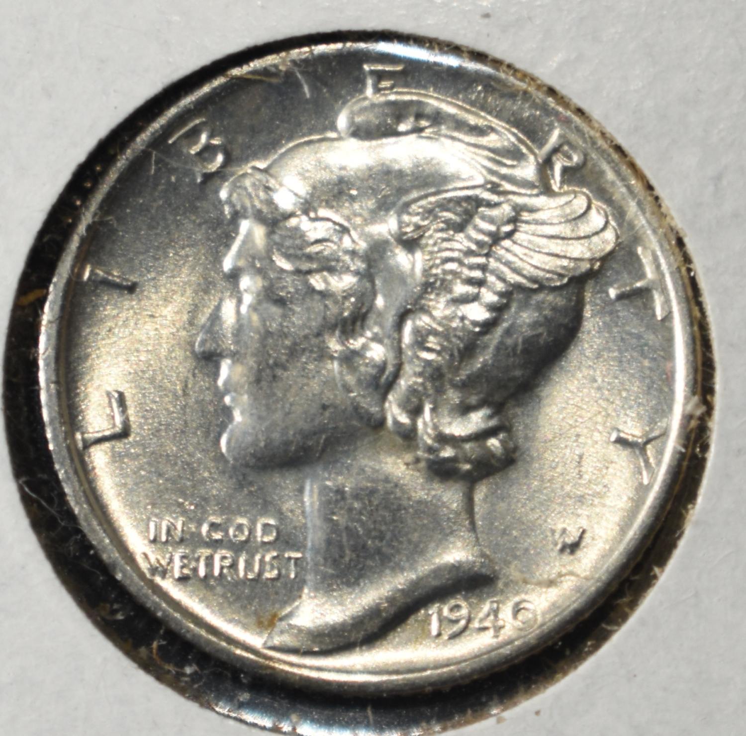 1940-S MERCURY DIME FB