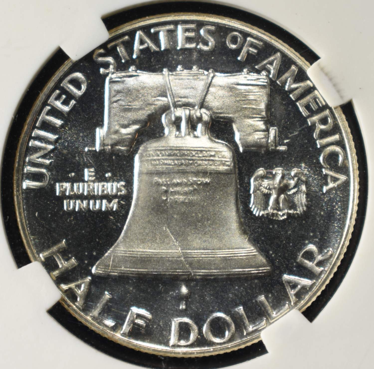 1953 FRANKLIN 50C PGA SUPERB GEM PROOF DCAM