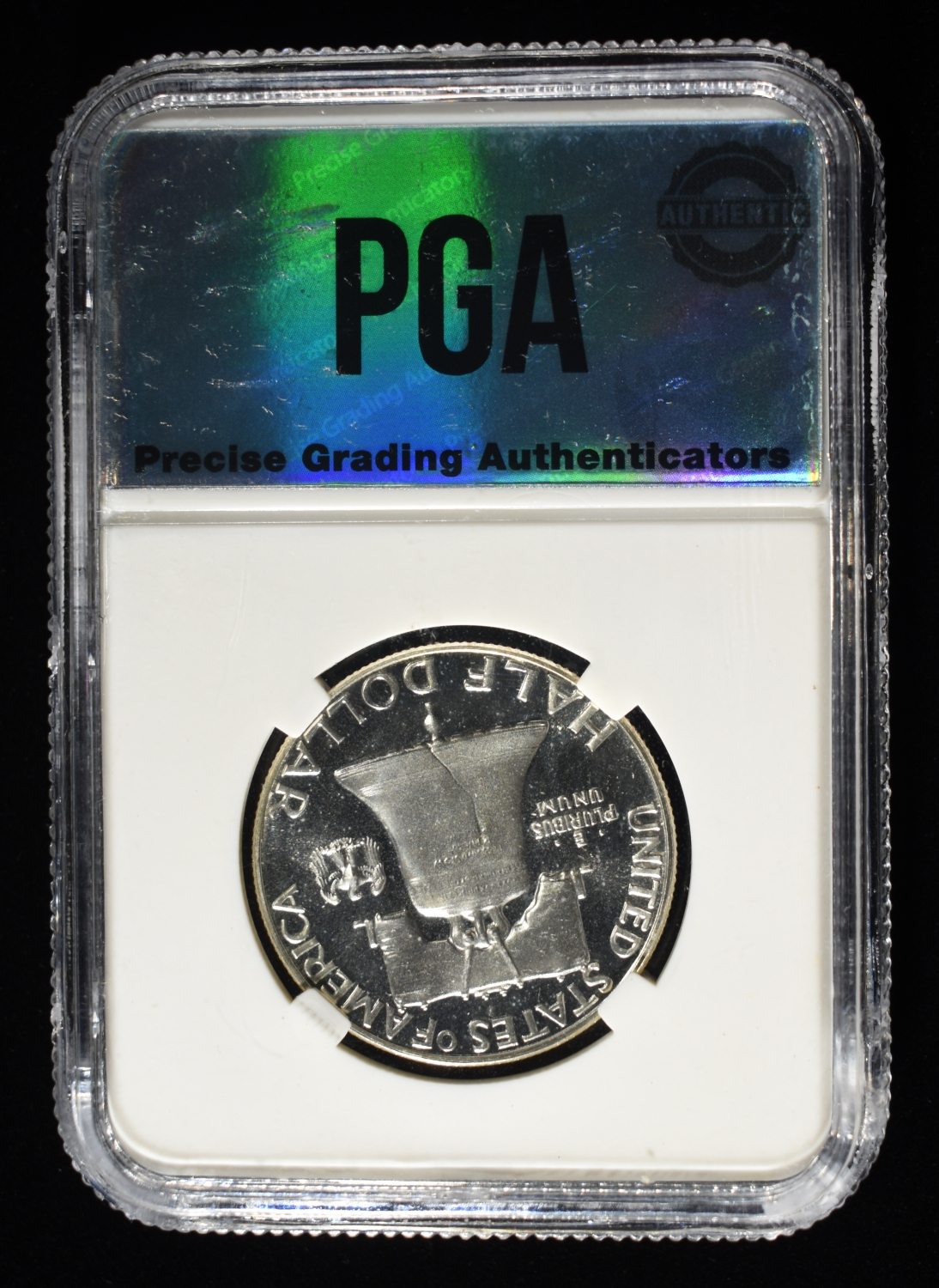 1953 FRANKLIN 50C PGA SUPERB GEM PROOF DCAM