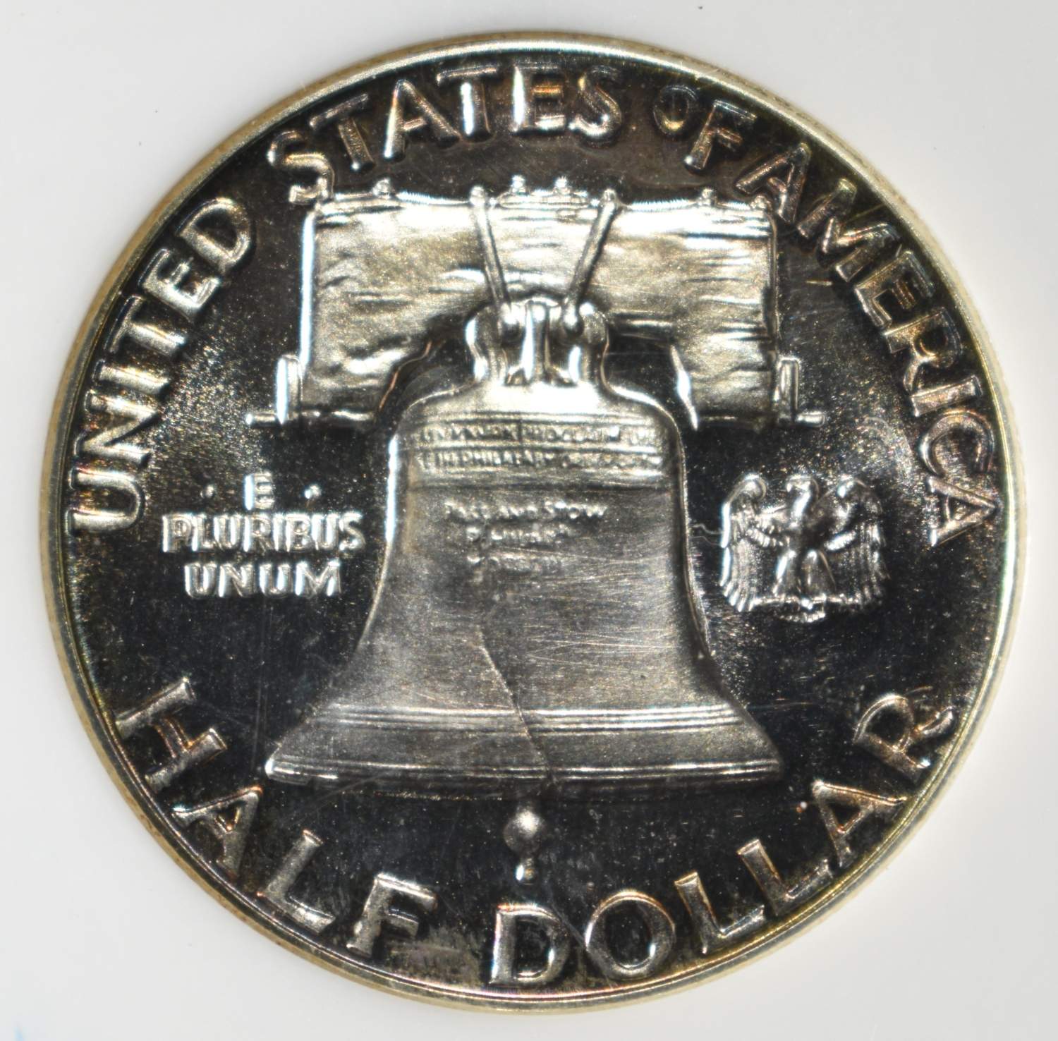 1954 FRANKLIN HALF DOLLAR ANACS PF66