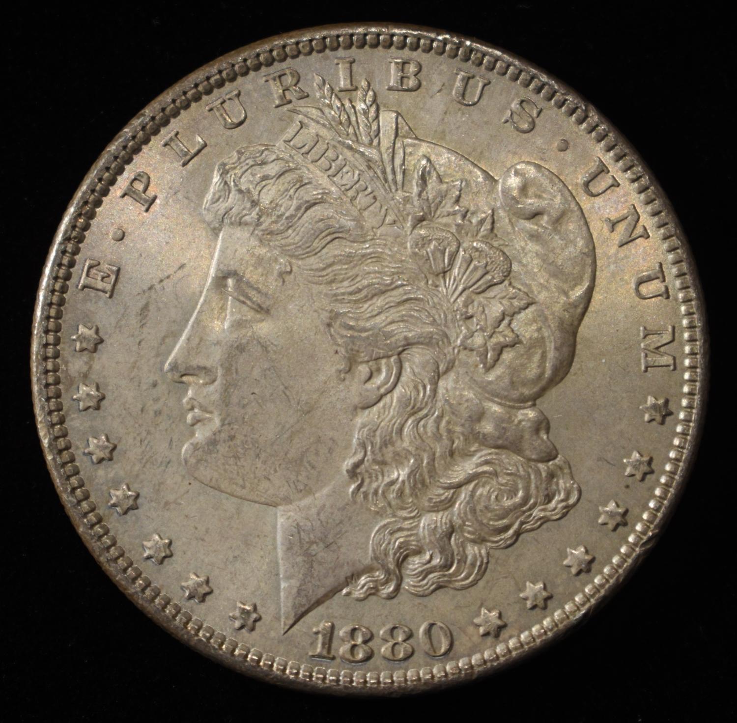 1880 MORGAN DOLLAR GEM ORIG UNC