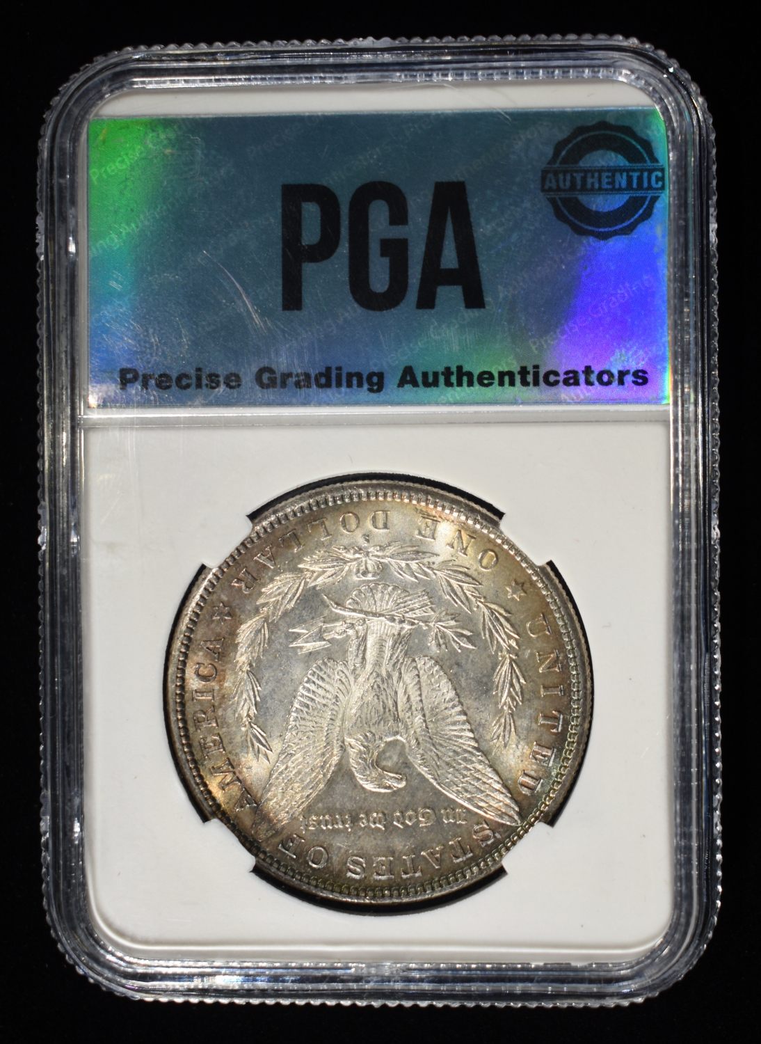 1881-S MORGAN DOLLAR PGA SUPERB GEM BU