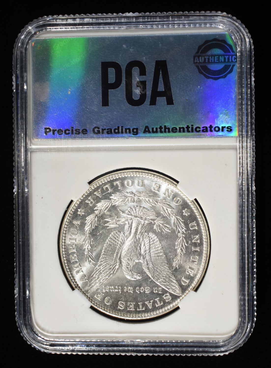 1889 MORGAN DOLLAR PGA GEM BU