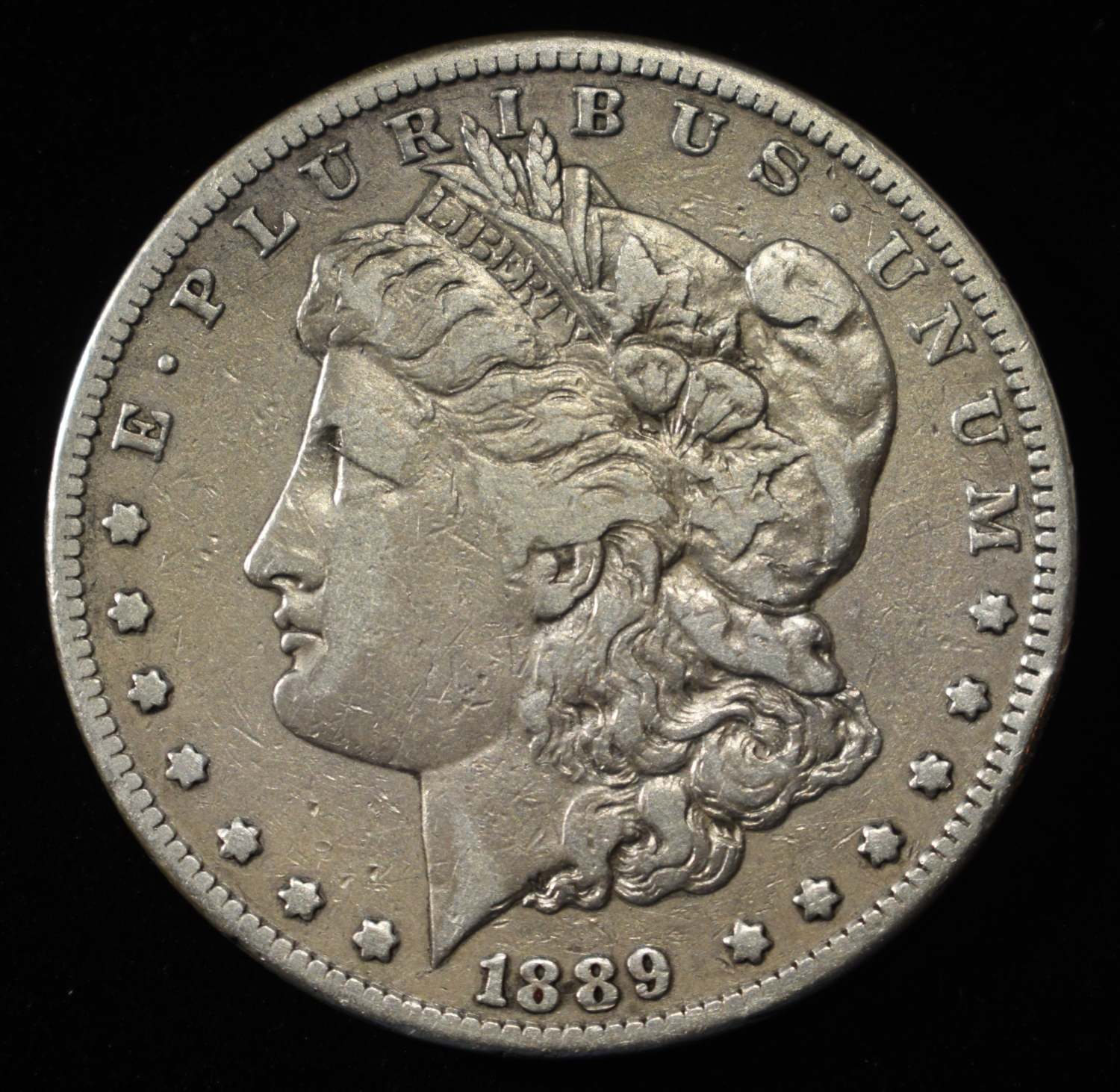 1889-CC MORGAN DOLLAR XF