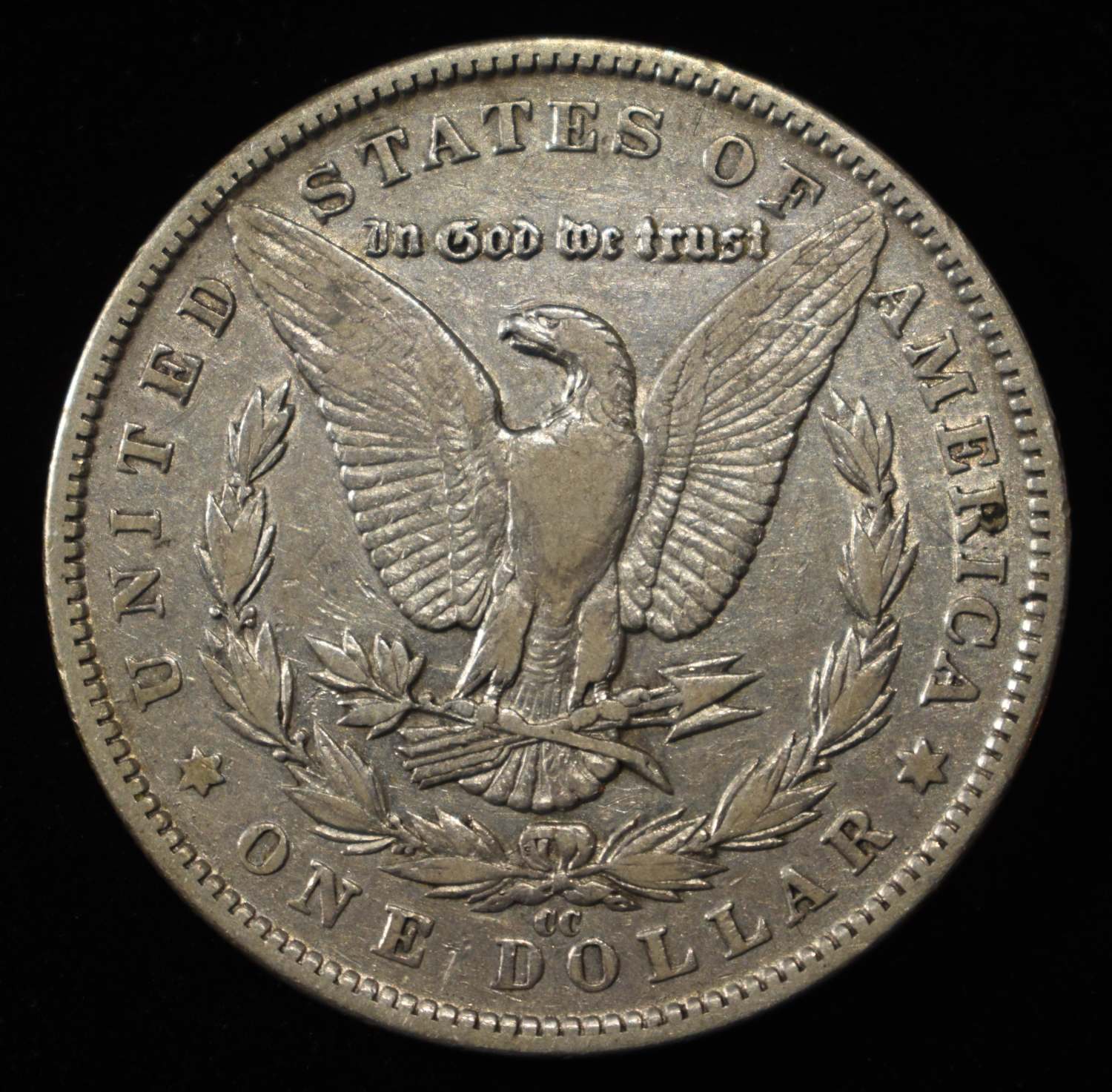 1890-CC MORGAN DOLLAR XF
