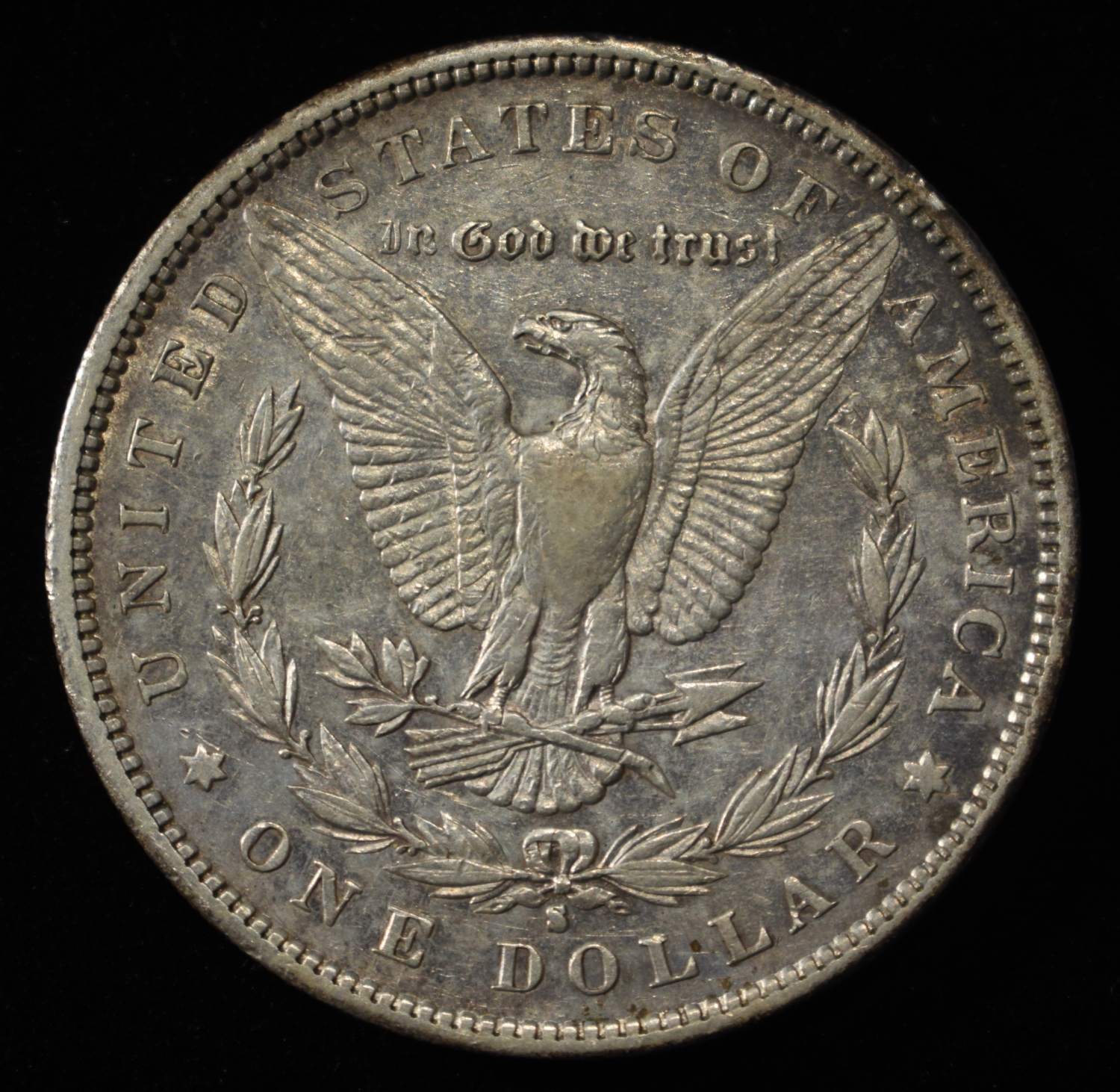 1891-S MORGAN DOLLAR CH AU