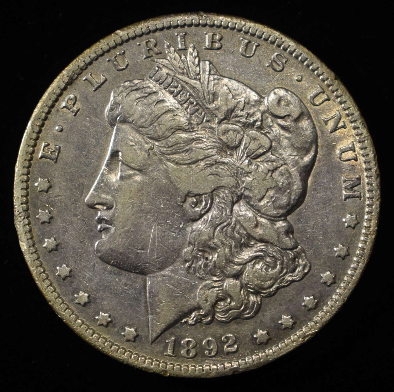 1892-S MORGAN DOLLAR XF/AU