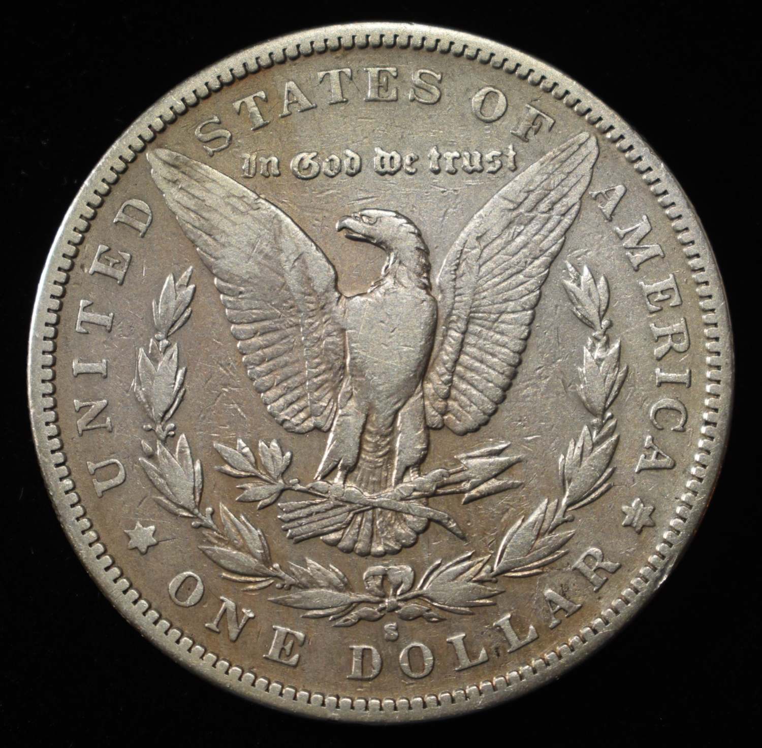 1893-S MORGAN DOLLAR VF