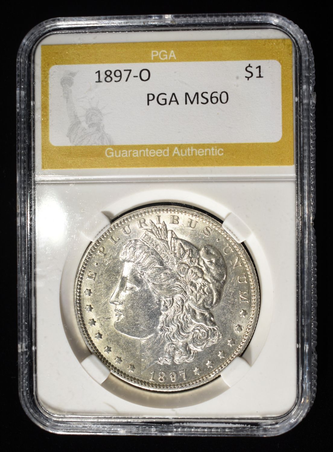 1897-O MORGAN DOLLAR PGA BU
