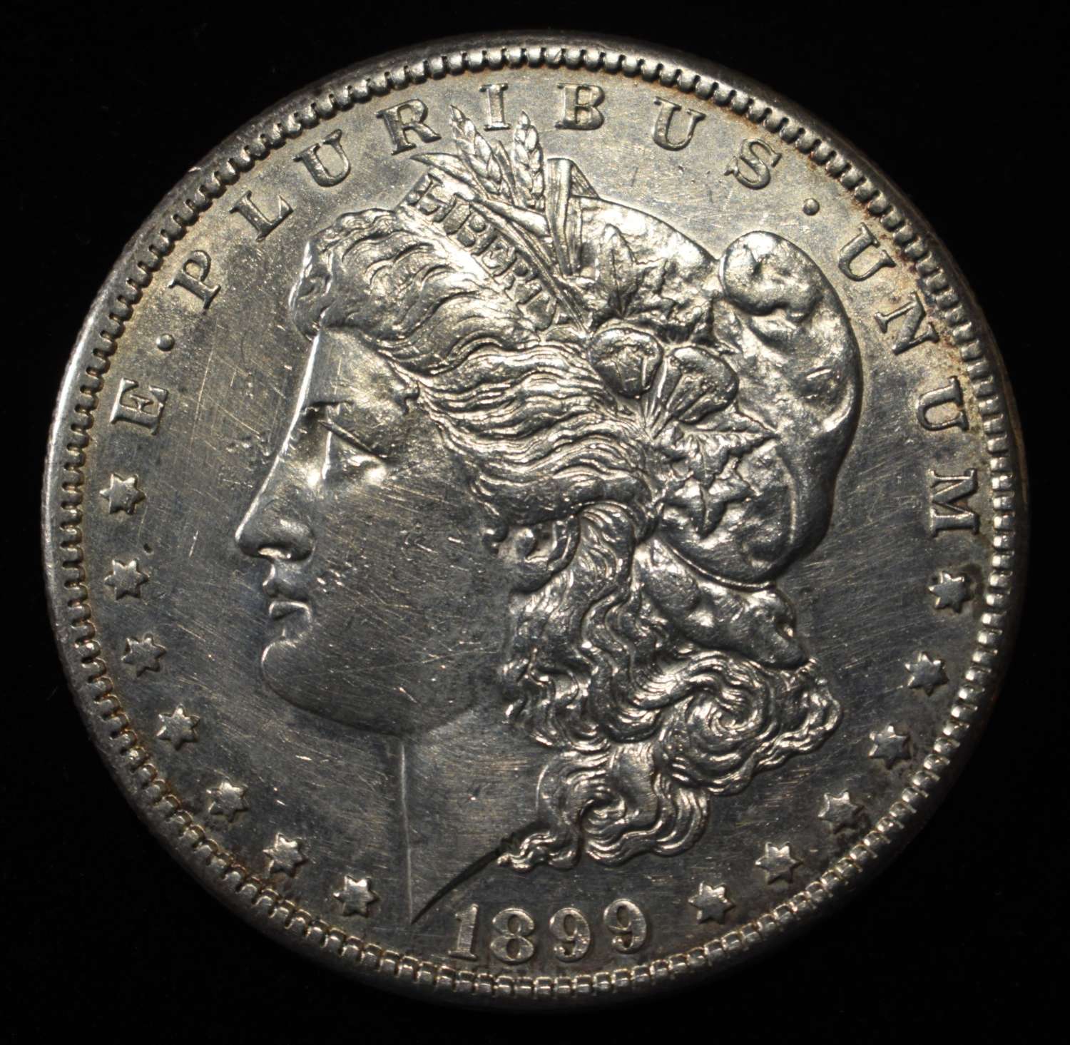 1899-S MORGAN DOLLAR SHARP AU/UNC