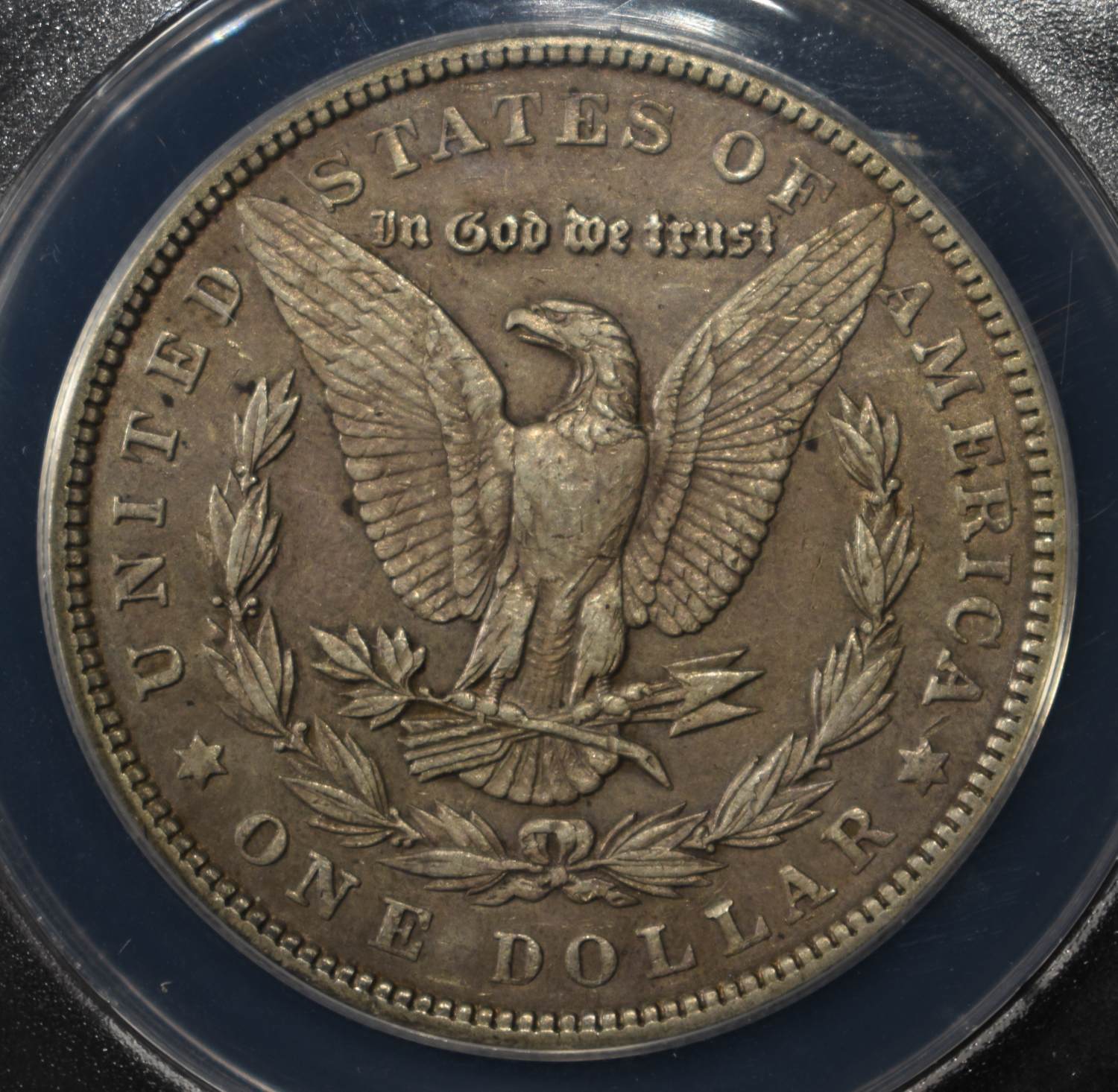 1904 MORGAN DOLLAR EF 45 ANACS