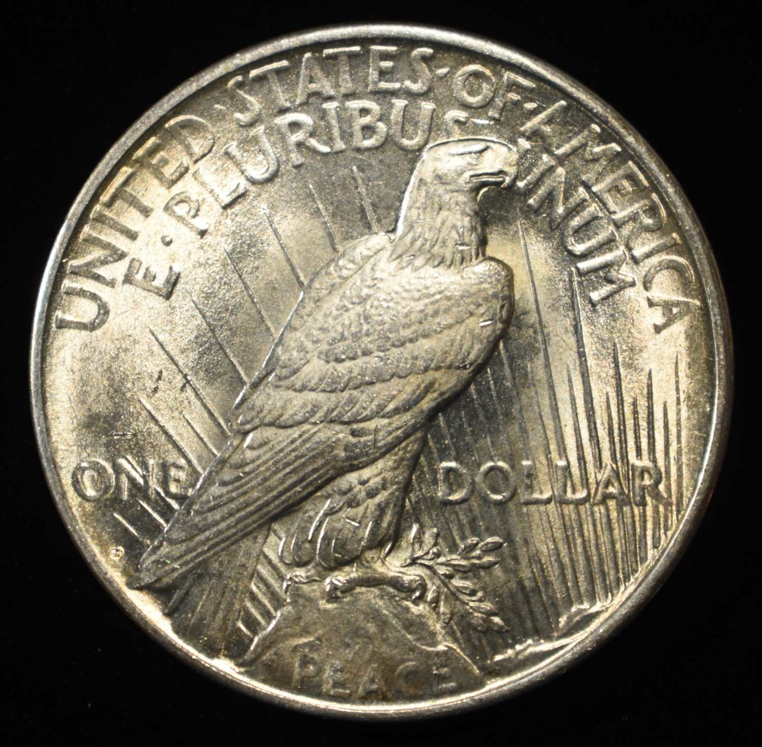 1922-D PEACE DOLLAR GEM BU