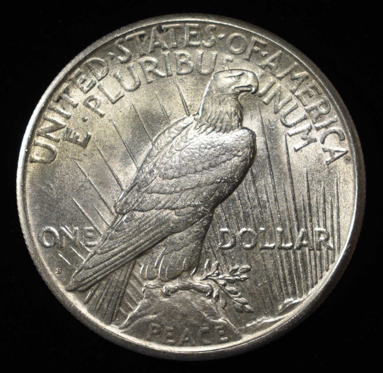1922-S PEACE DOLLAR CH TO GEM BU