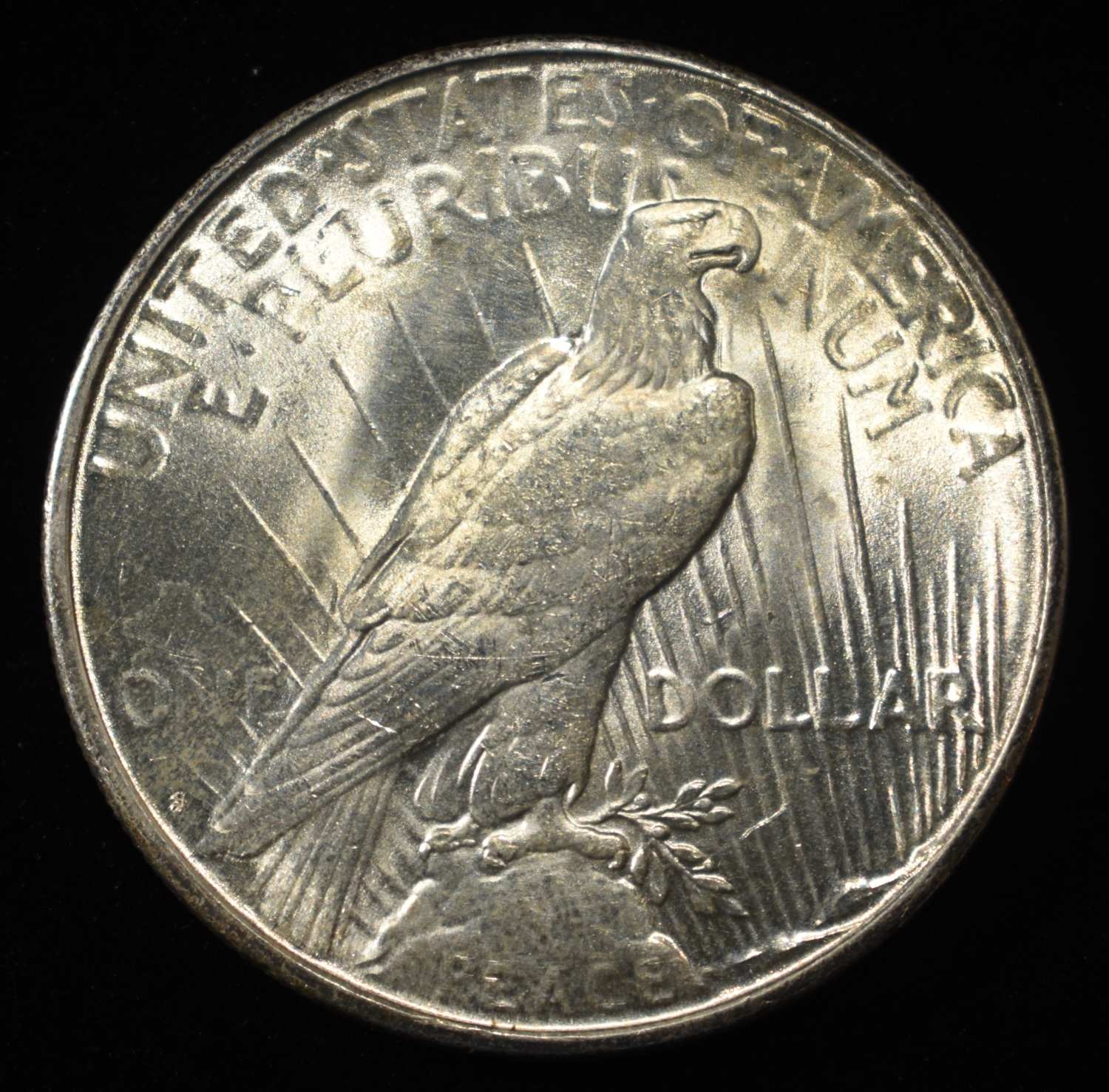 1923-S PEACE DOLLAR CH TO GEM BU