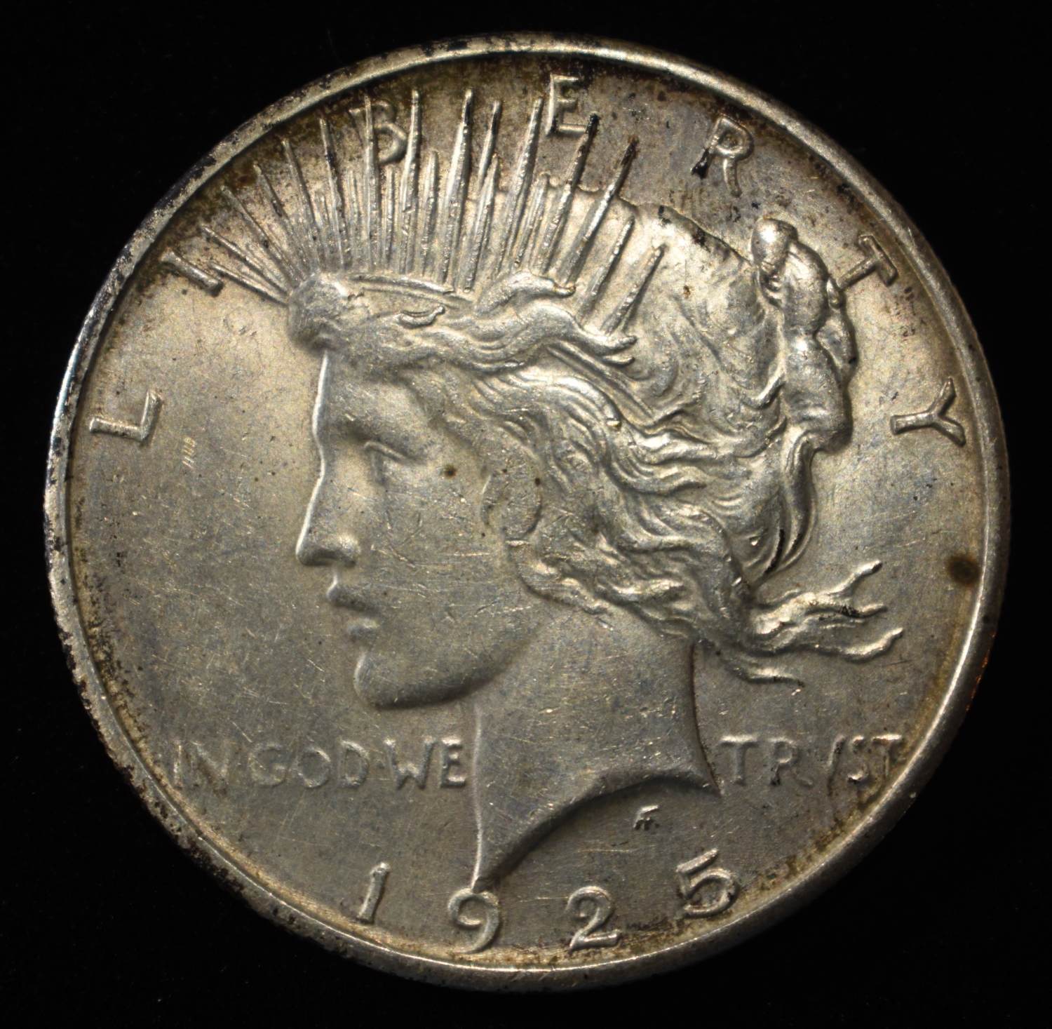 1925-S PEACE DOLLAR CH ORIG UNC