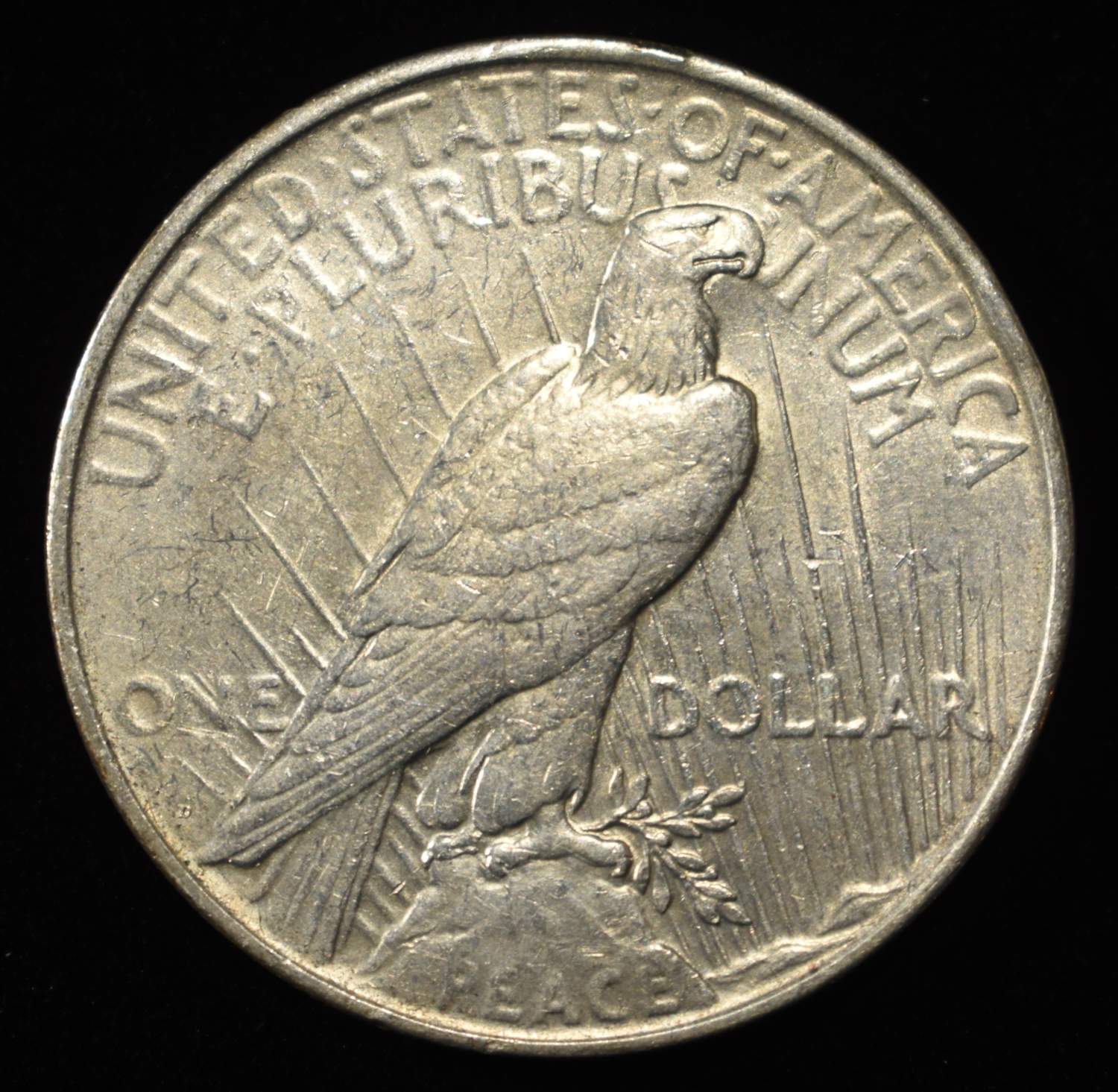 1927-D PEACE DOLLAR AU/BU
